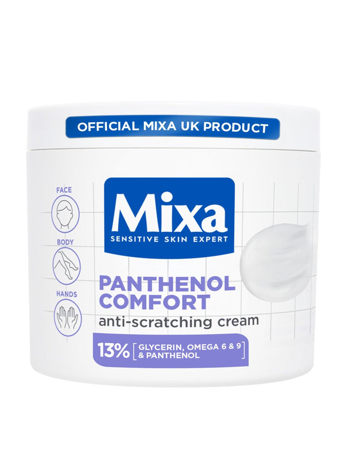 1 x MIXA PANTHENOL COMFORT ANTI-SCRATCHING CREAM FACE BODY & HANDS 400ml - Image 4