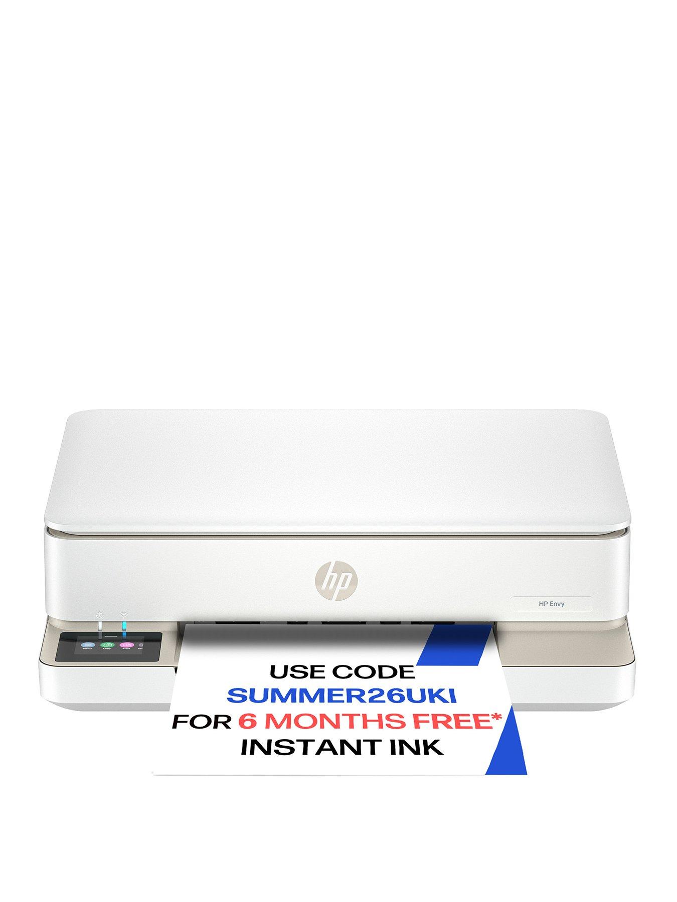 Image 1 of 8 of HP Envy 6120 AiO Wireless Printer with 3 months of Instant Ink Included