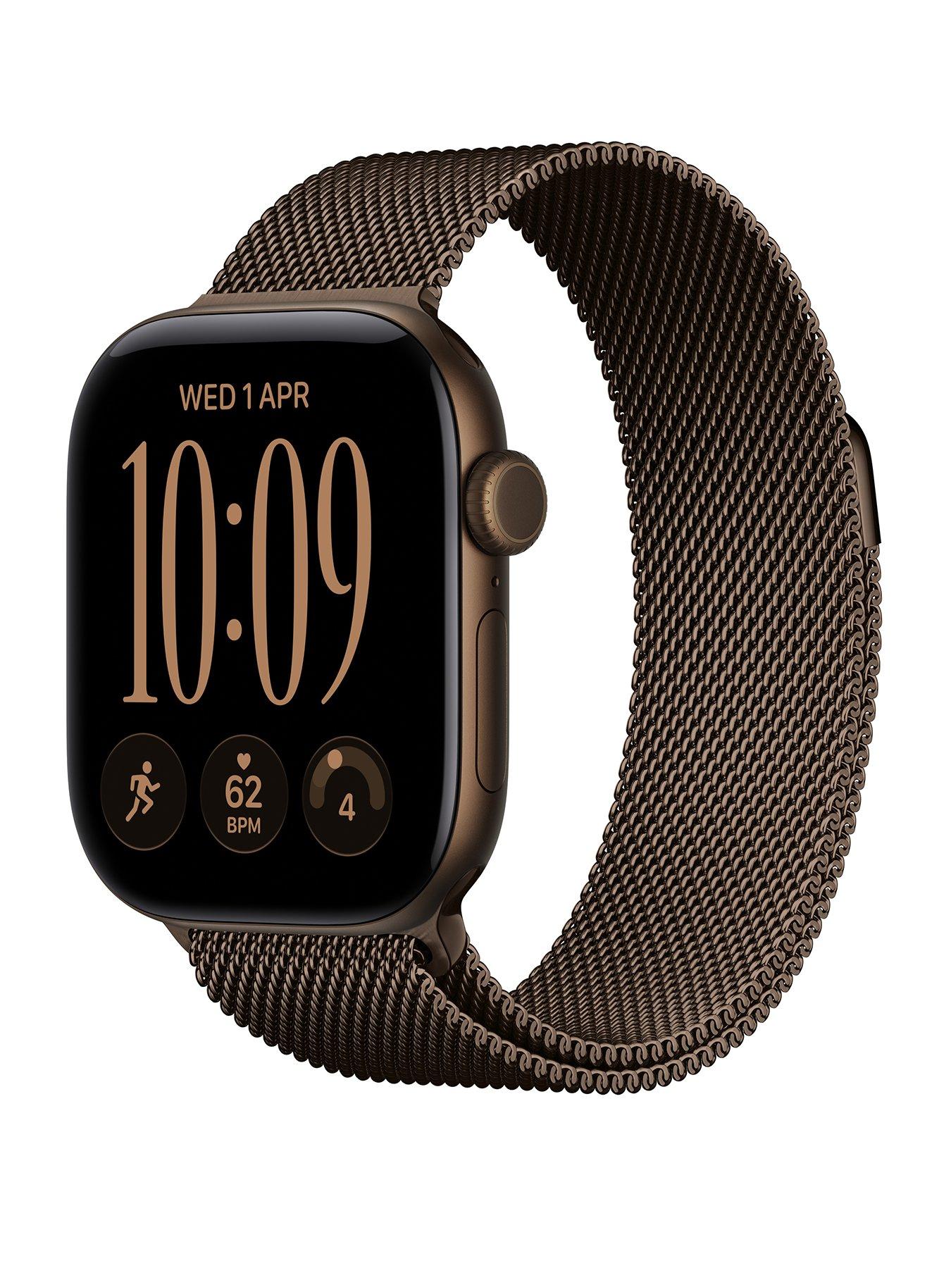 Apple Watch Series 12 (Gps) 42Mm Dark Bronze Aluminium Case With Dark Bronze Milanese Loop - Image 3