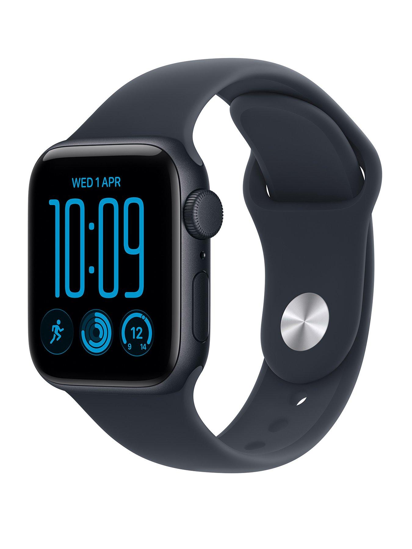 Apple Watch SE 3 GPS 40mm Smartwatch Midnight Aluminium Case | Navy Blue Sport Band - M/L. Health + Fitness + Sleep Tracking, Heart Rate, Safety - Image 3