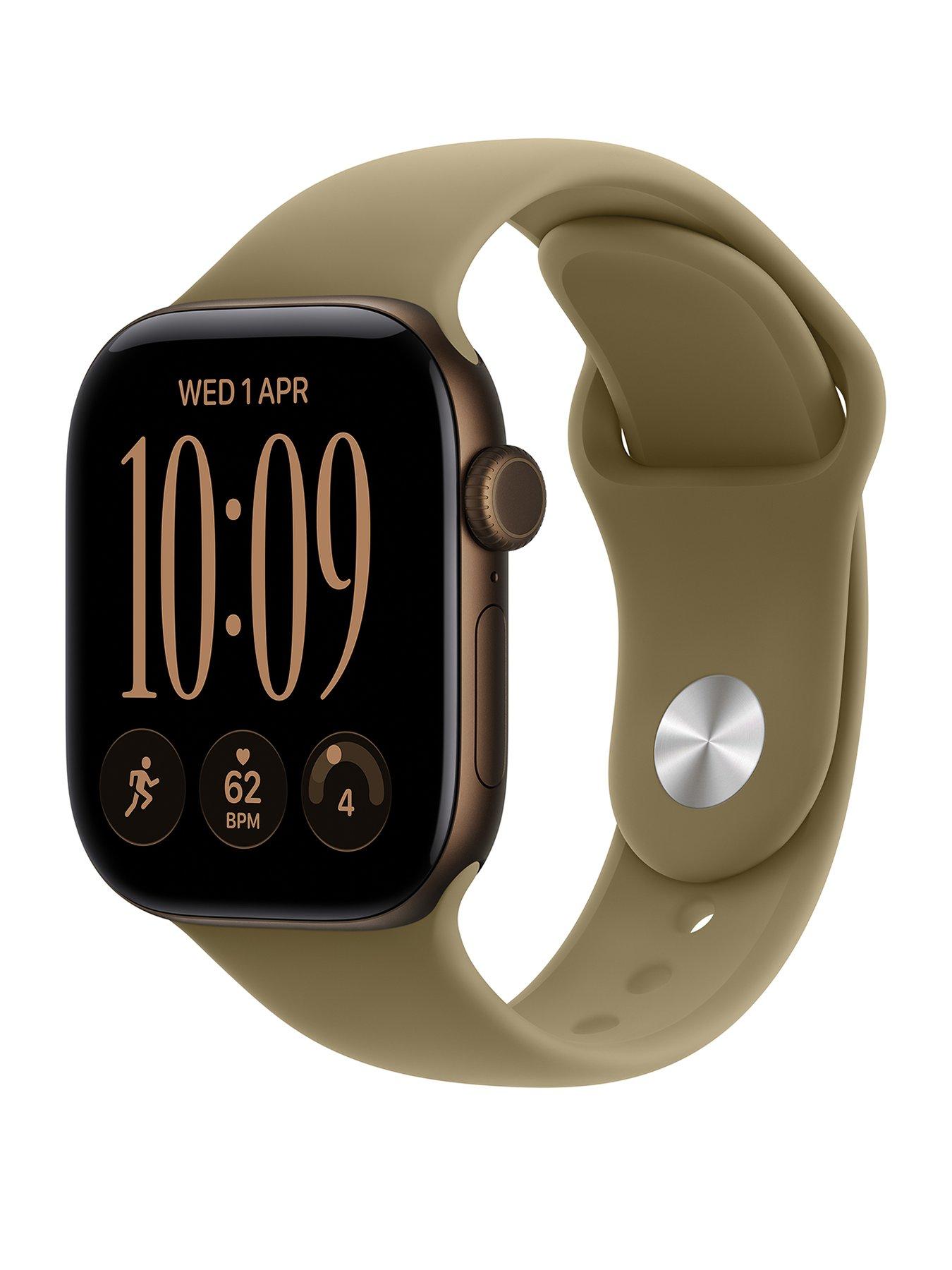 Apple Watch Series 12 Gps 42Mm Dark Bronze Aluminium Case With Olive Sport Band - M/L 195951226392 - Image 3