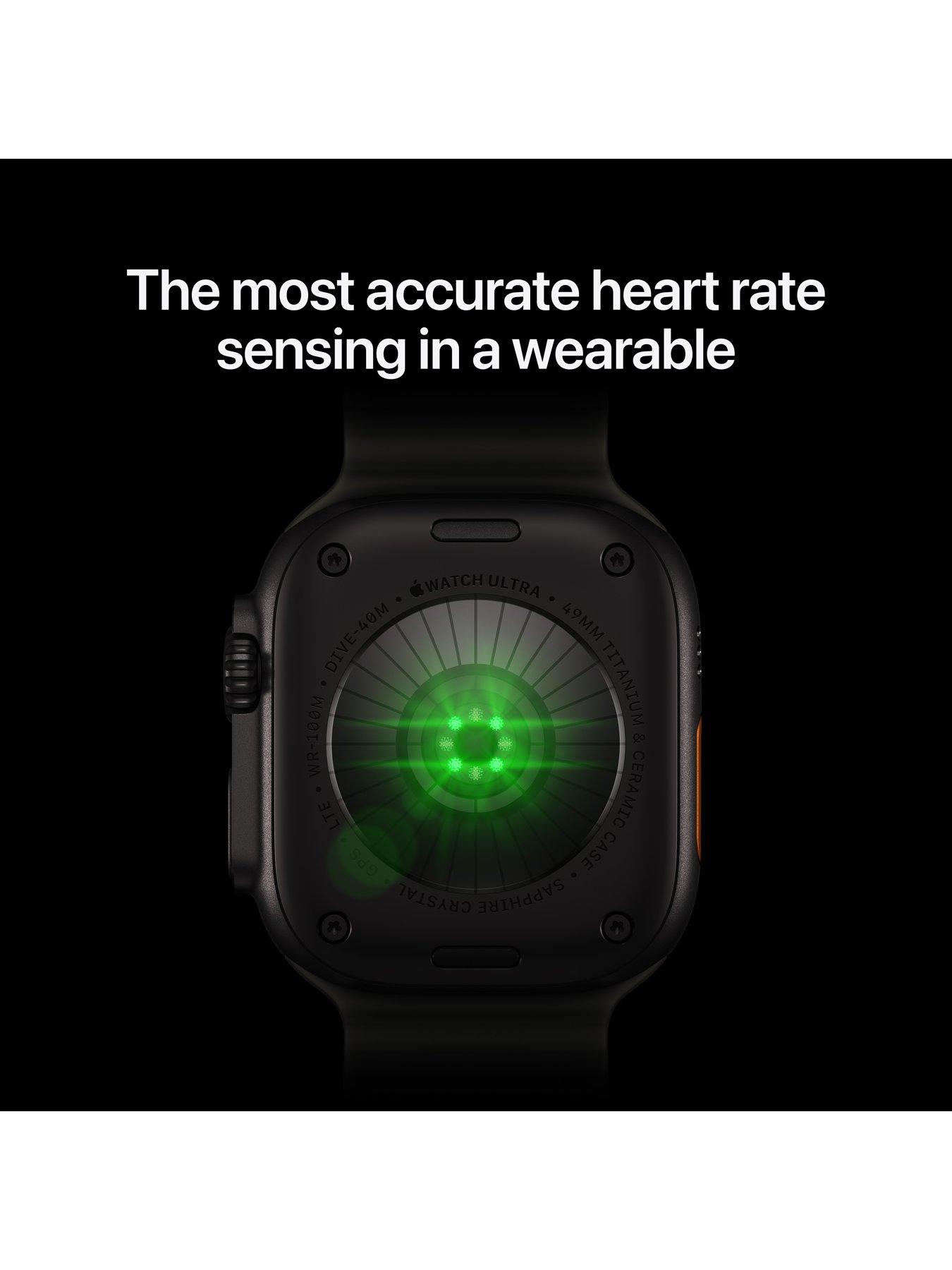 Image 2 of 7 of Apple Watch Ultra 4 (GPS + Cellular) 49mm Black Titanium Case with Black Titanium Milanese Loop - Medium