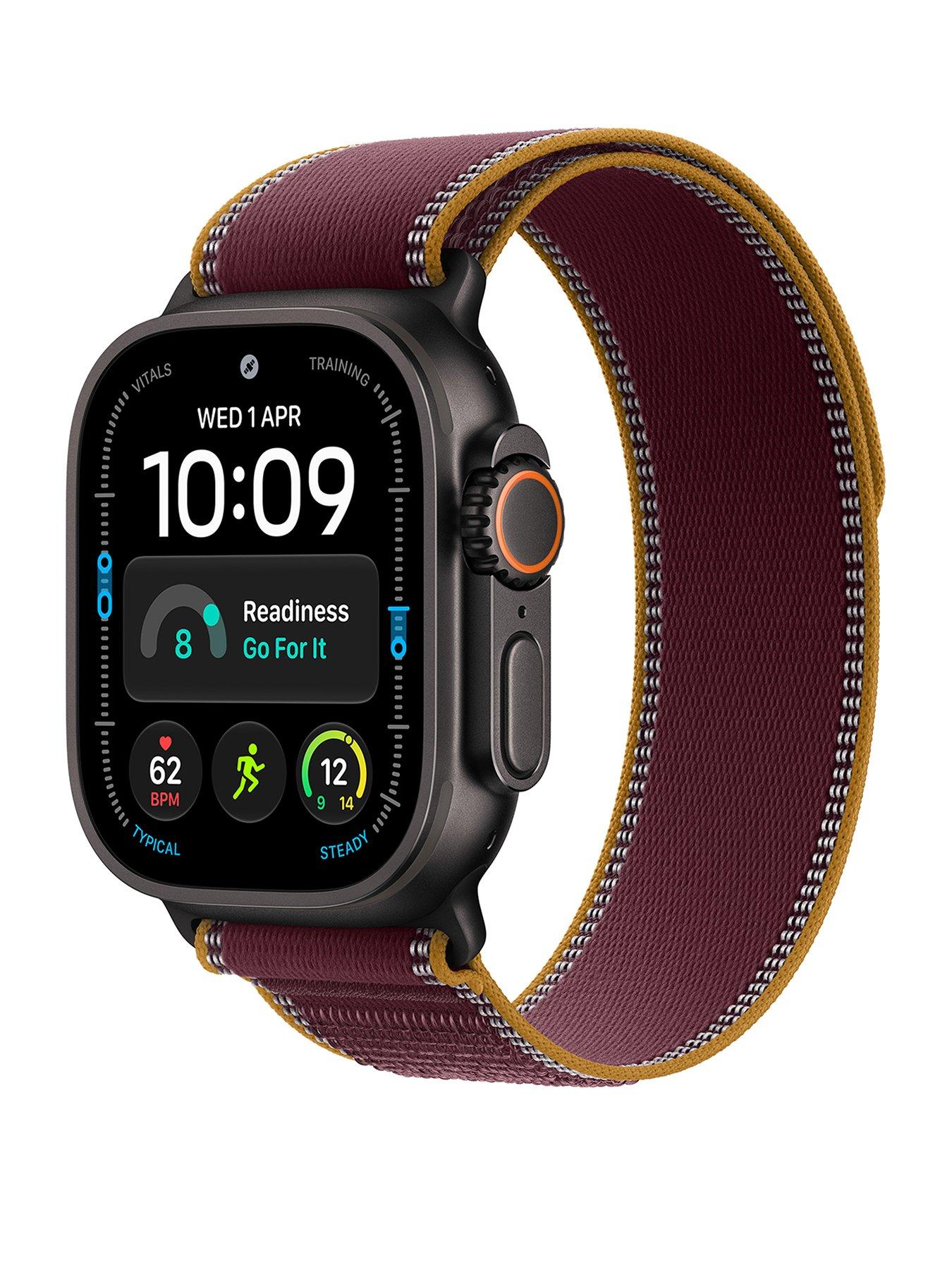 Apple Black Watch Ultra 4 Gps + Cellular 49Mm Titanium Case With Burgu - Image 3