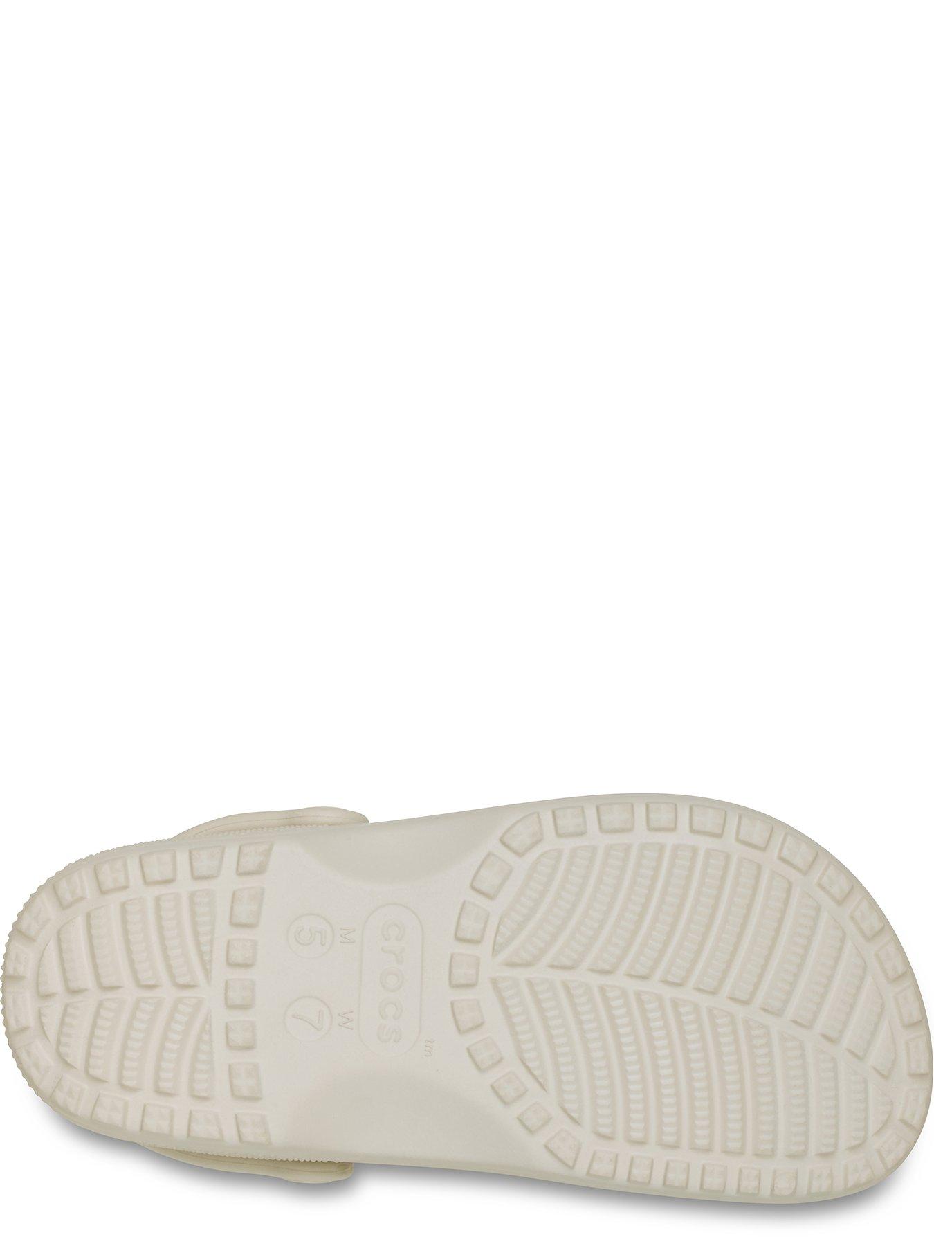 Image 5 of 7 of Crocs Womens Lightweight Waterproof Adjustable Strap Clogs - Beige