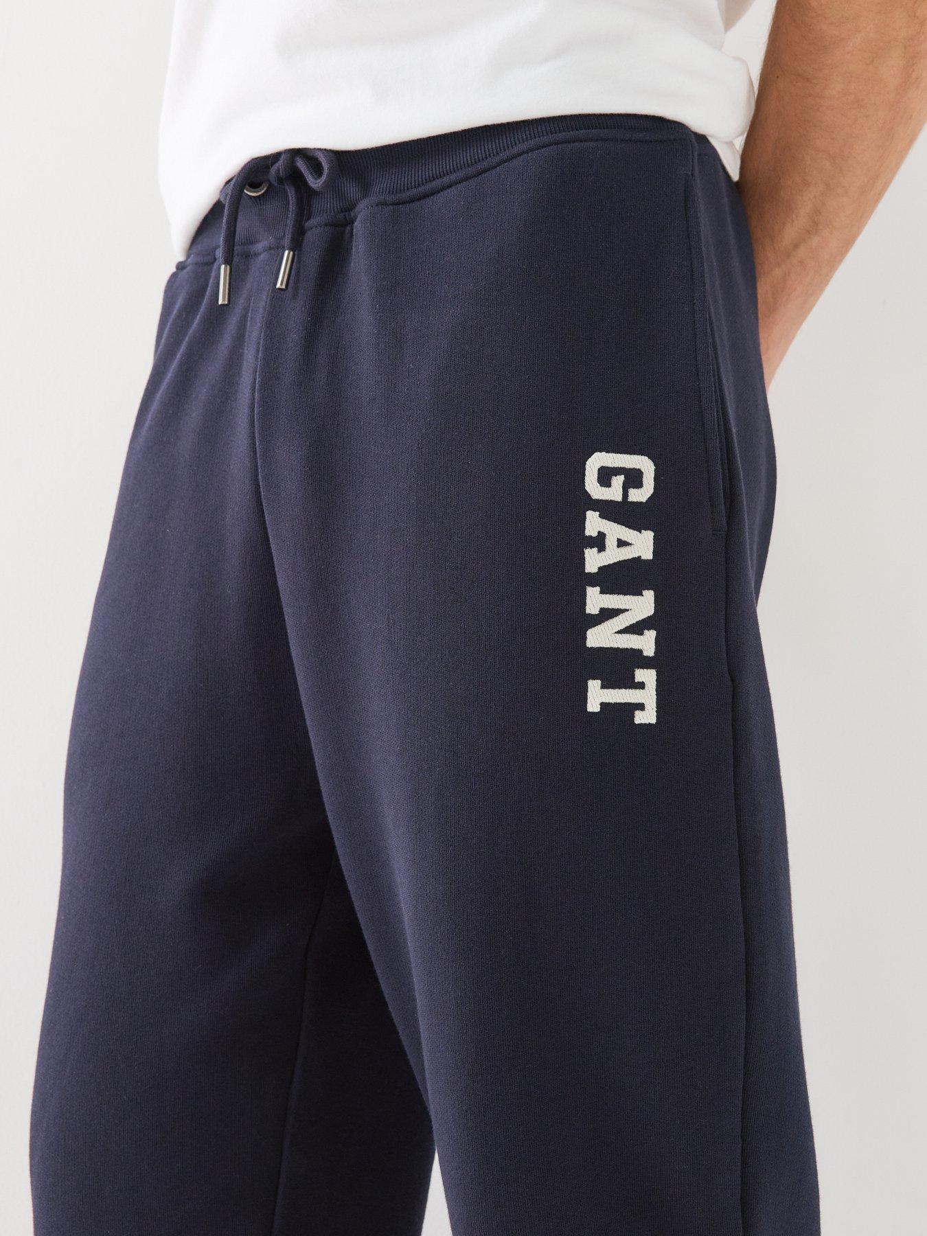 Image 4 of 5 of GANT Gant Graphic Joggers - Dark Blue