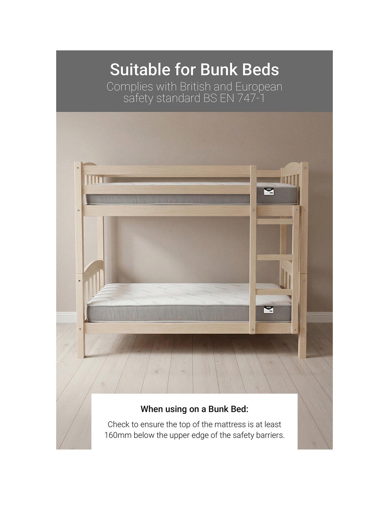 Image 2 of 7 of Jaybe Simply Kids Anti-Allergy Bunk Mattress - Small Double