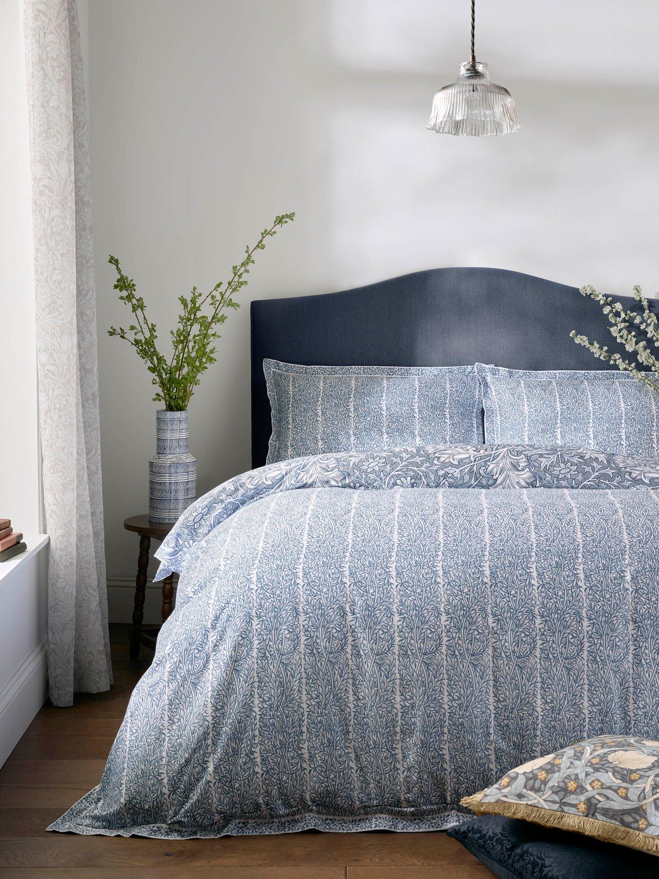 Image 7 of 7 of William Morris at Home Frieze Double Bough Quilt Set