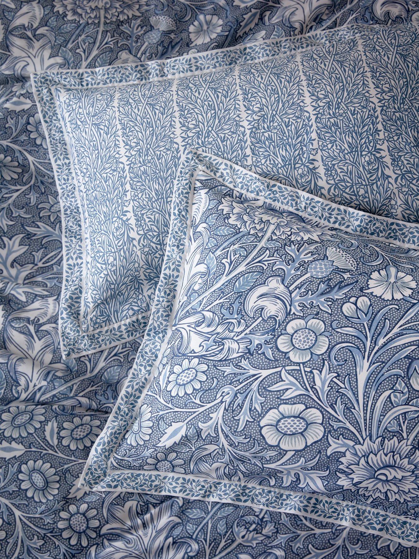 William Morris at Home Frieze Double Bough Oxford Pillowcase Pair 50cm X 75cm