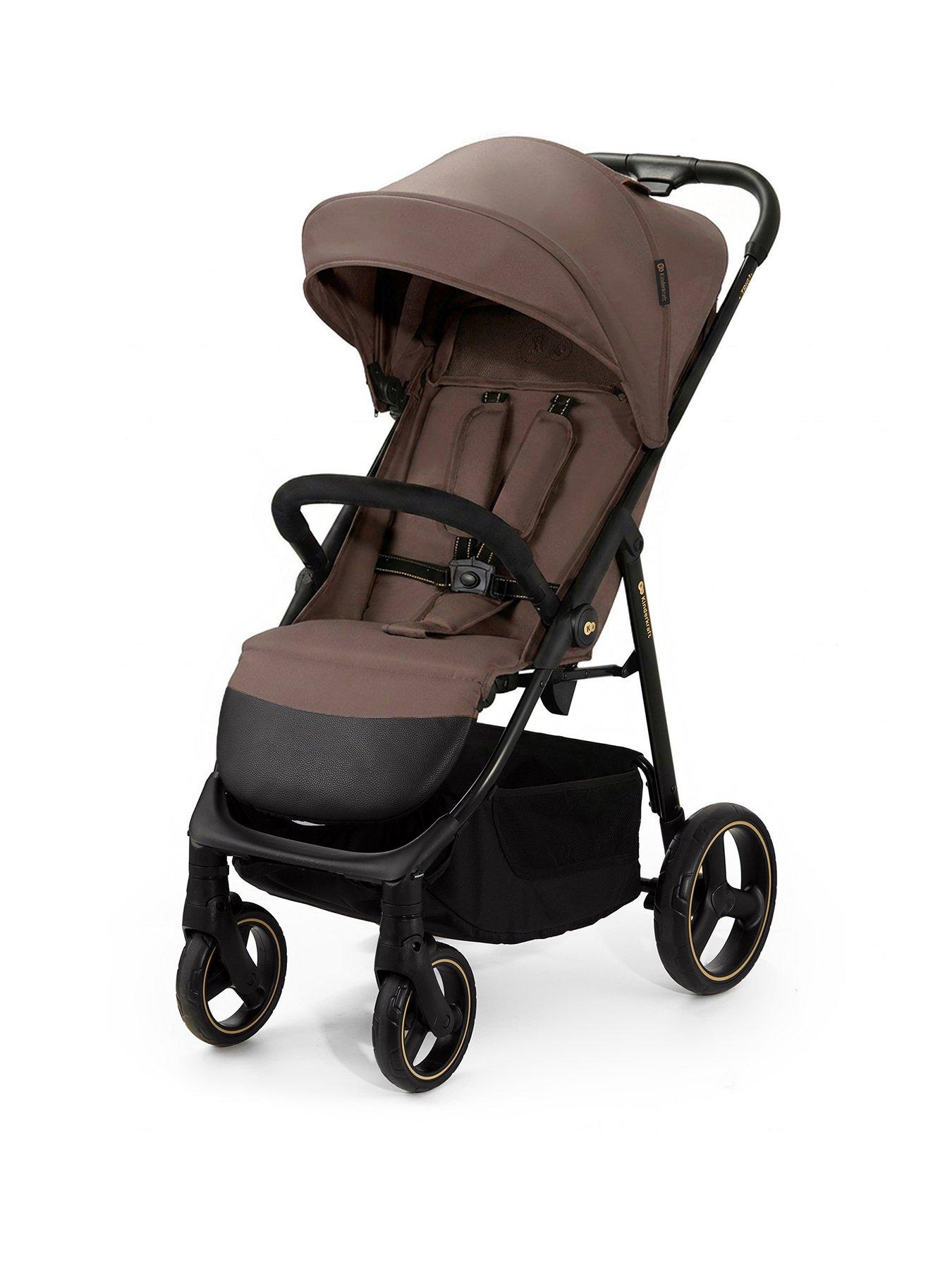 Image 1 of 8 of Kinderkraft TRIG 3 Stroller - Brown