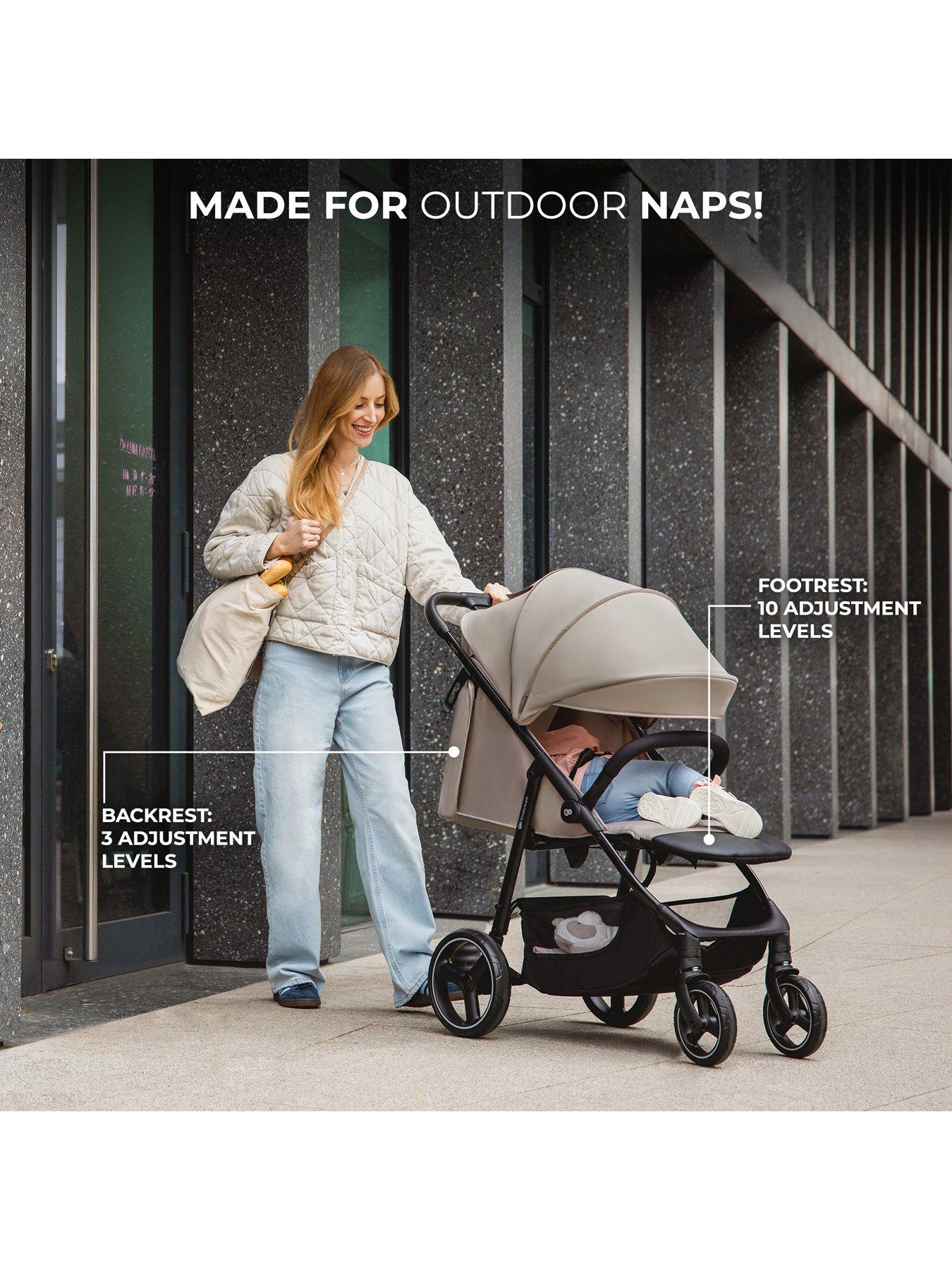 Image 5 of 8 of Kinderkraft TRIG 3 Stroller - Brown