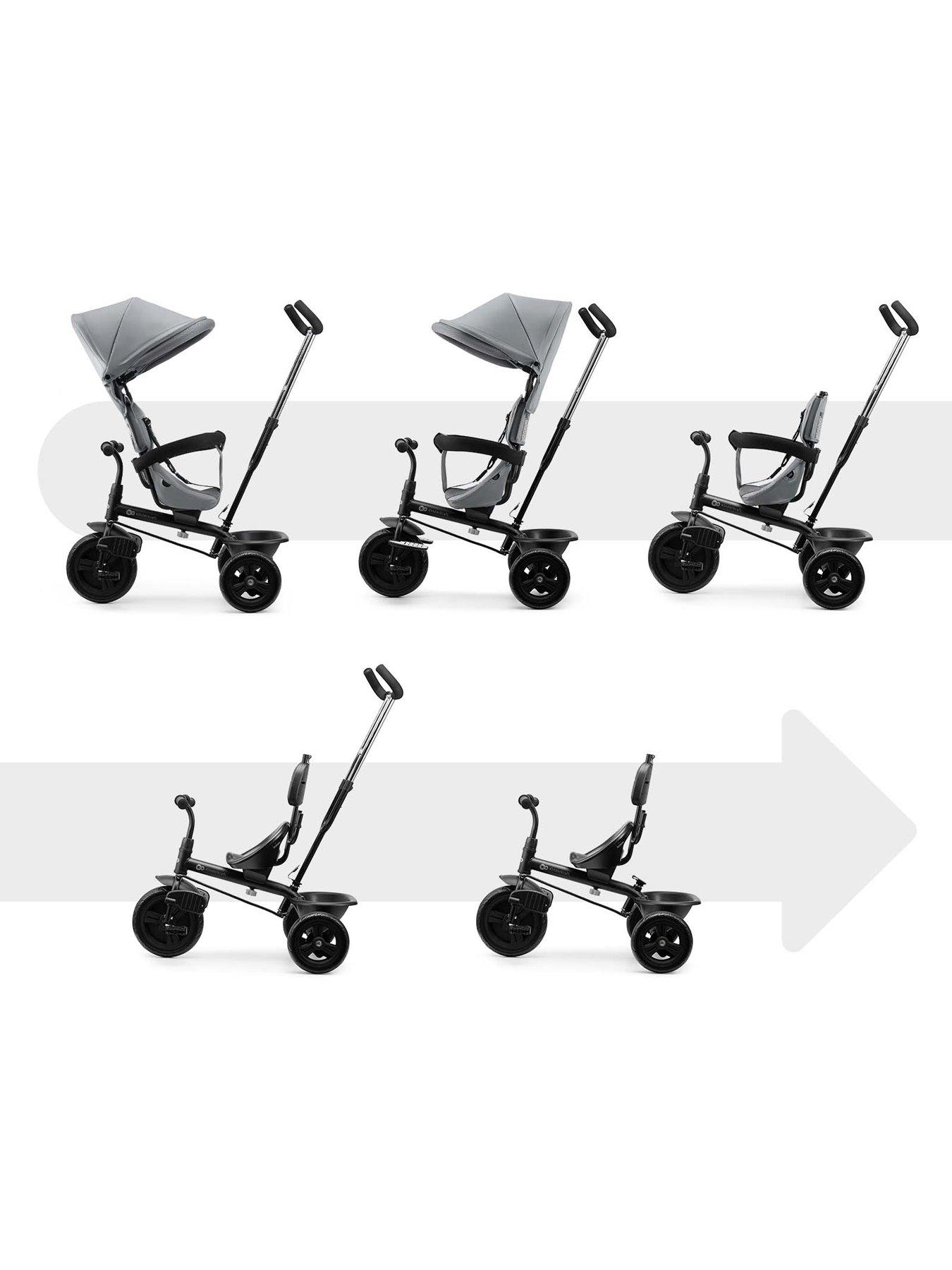 Image 2 of 8 of Kinderkraft FREEWAY 2 trike - Grey