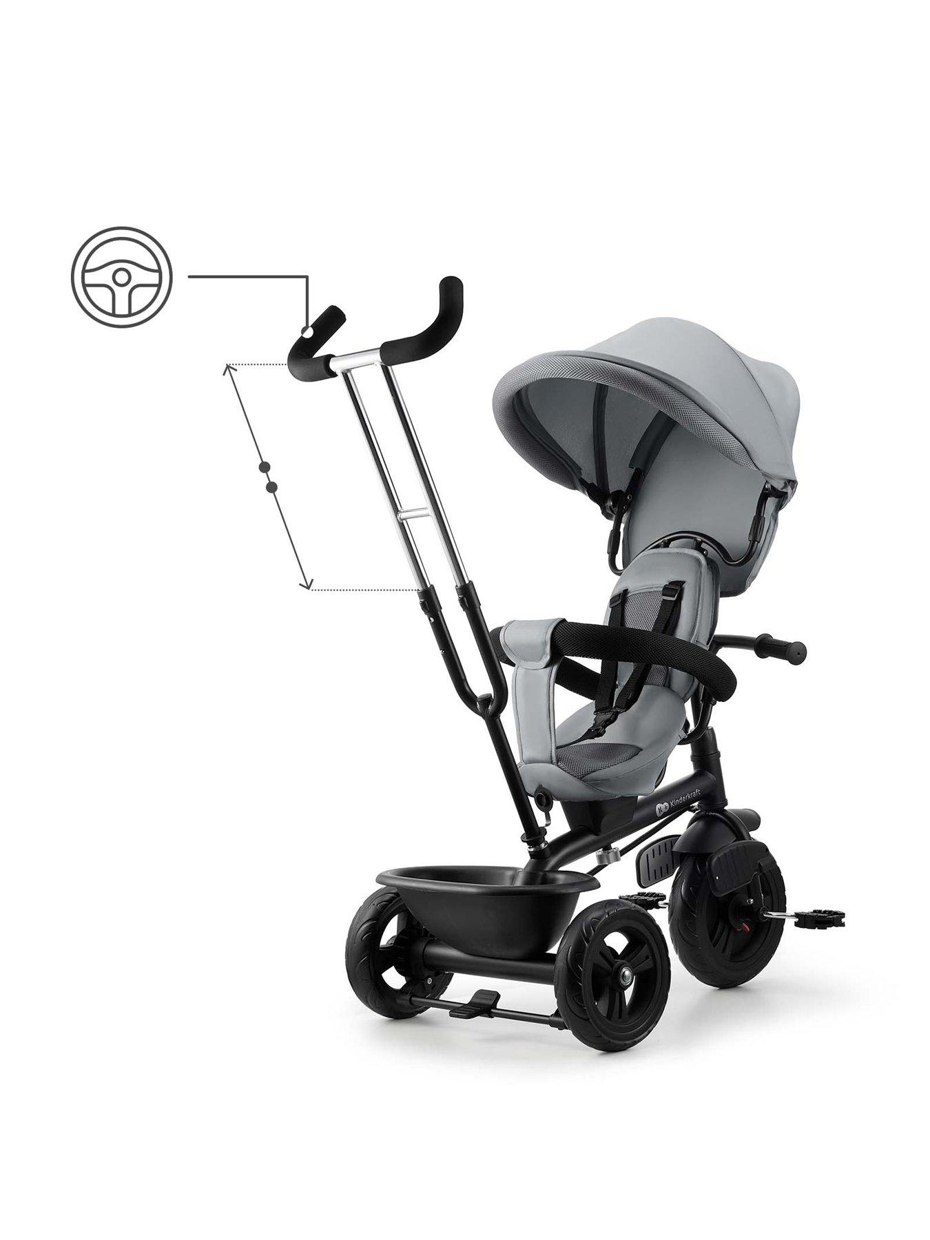 Image 5 of 8 of Kinderkraft FREEWAY 2 trike - Grey