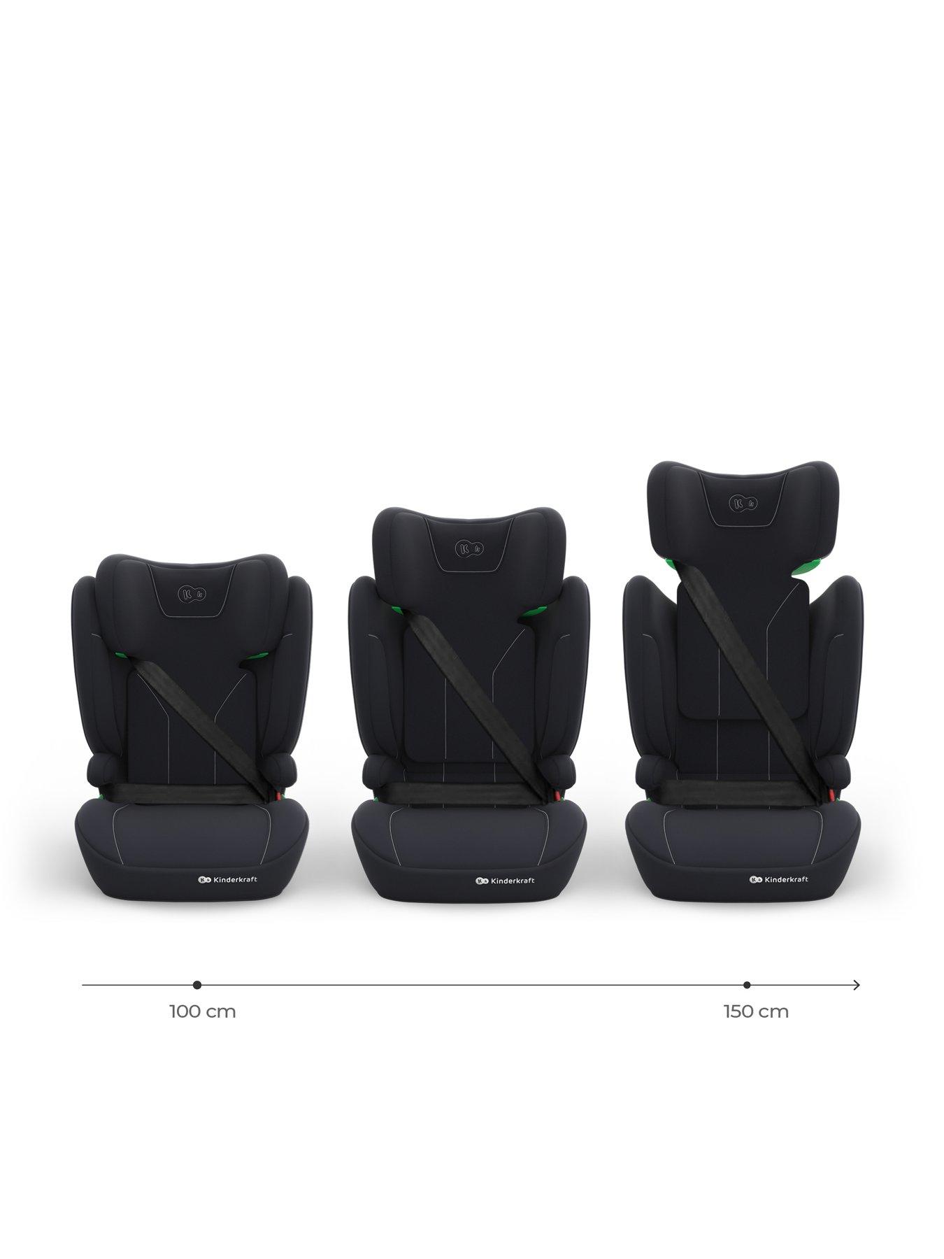 Image 2 of 8 of Kinderkraft I-Spark 2 Plus 100-150cm Car Seat - Black