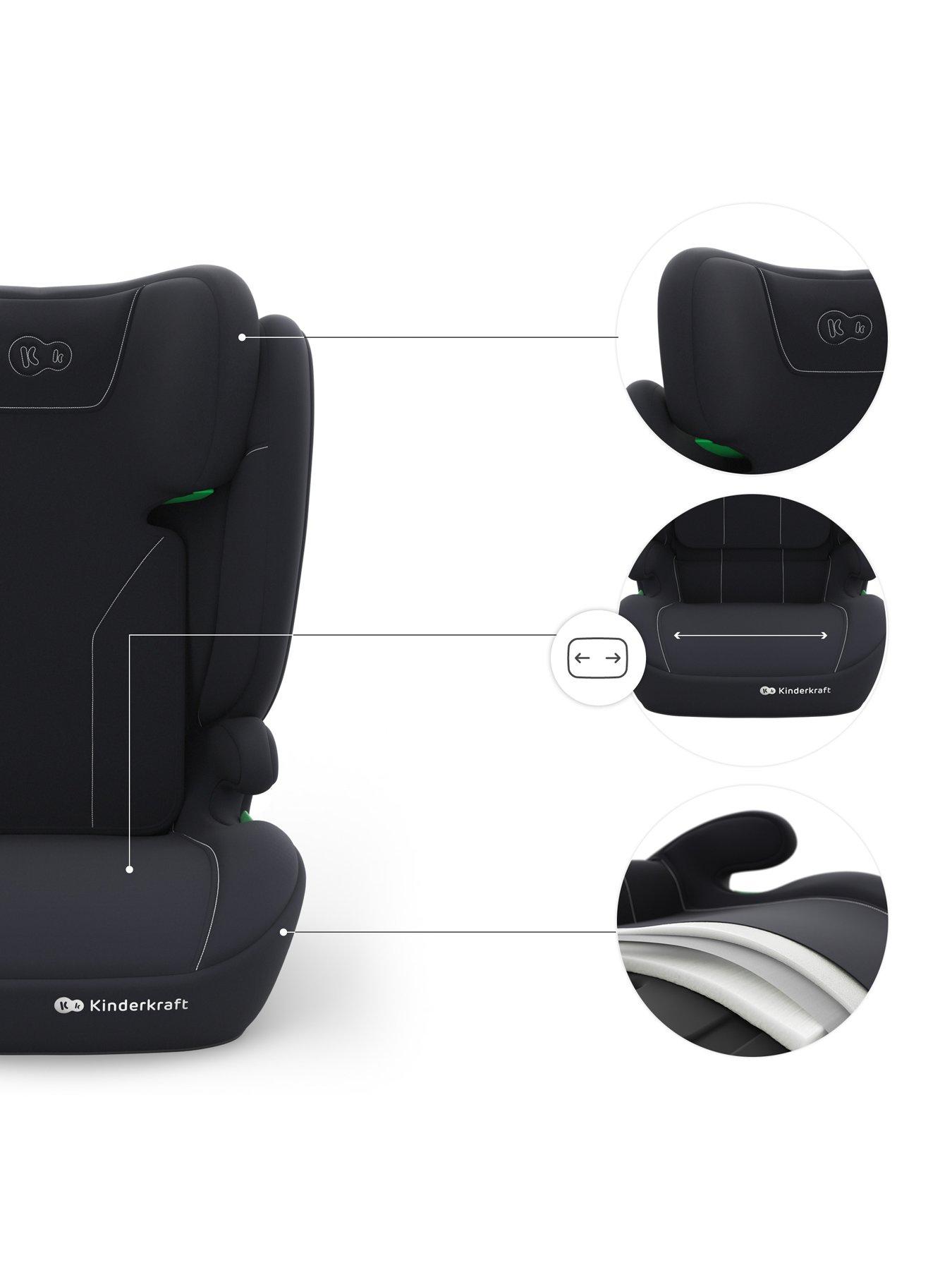 Image 5 of 8 of Kinderkraft I-Spark 2 Plus 100-150cm Car Seat - Black