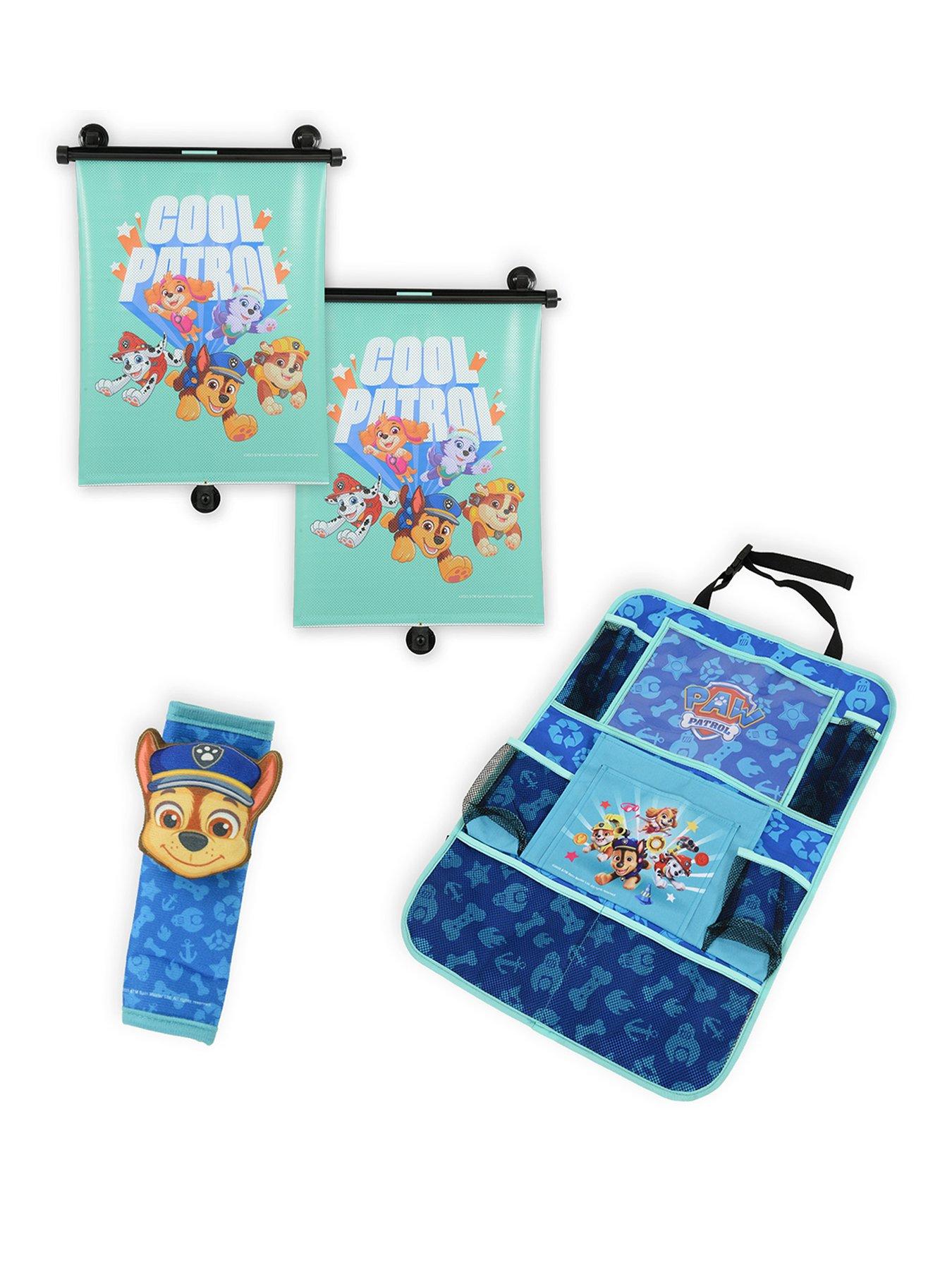 Paw Patrol Paw Patrol Backseat Essentials- Roller Blind, Seat Belt Cover and Seat Organiser