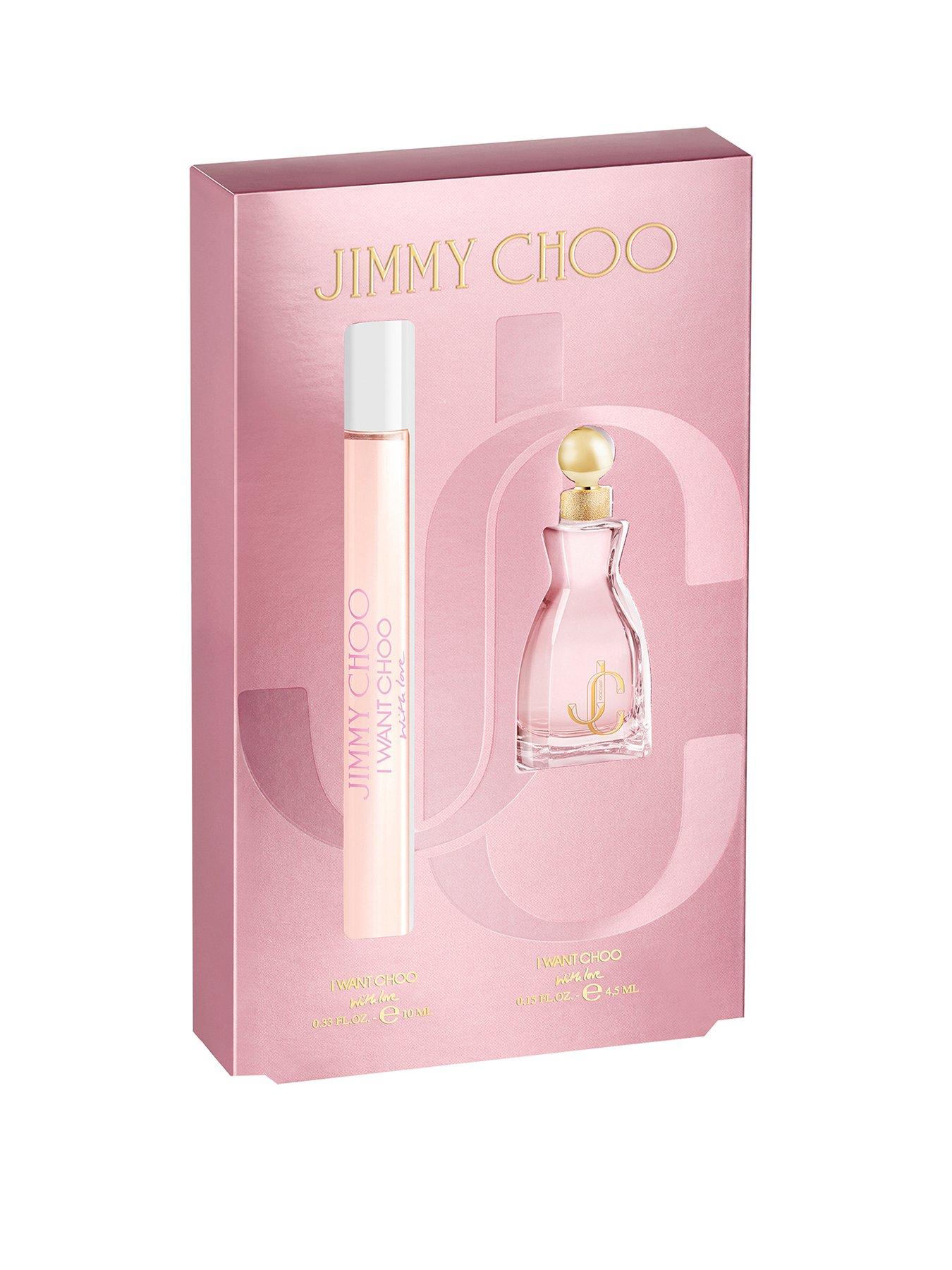 Image 1 of 1 of Jimmy Choo Jimmy Choo I Want Choo with Love EdP 10ml &amp; 4.5ml Mini Set