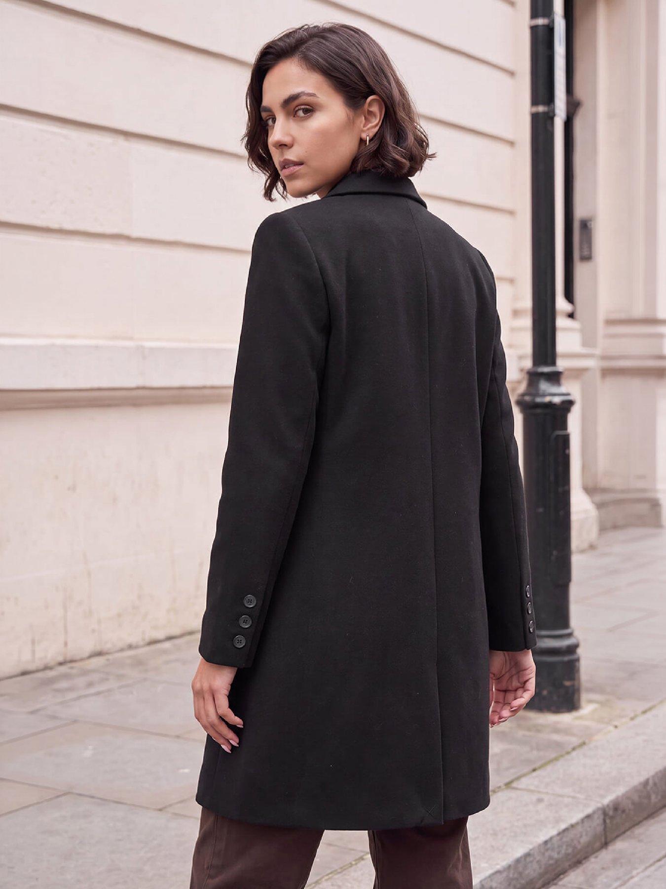 Image 4 of 4 of Roman Tailored Single Breasted Coat