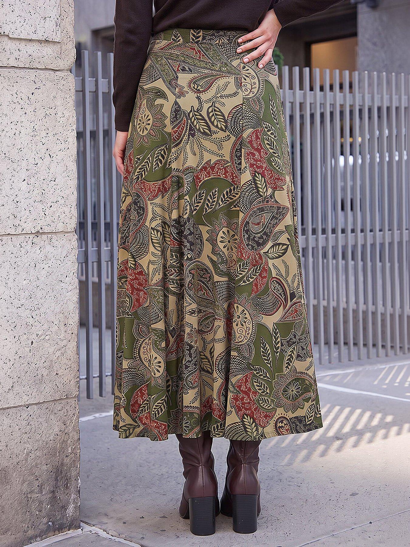 Image 2 of 4 of Roman Smudge Spot Skirt