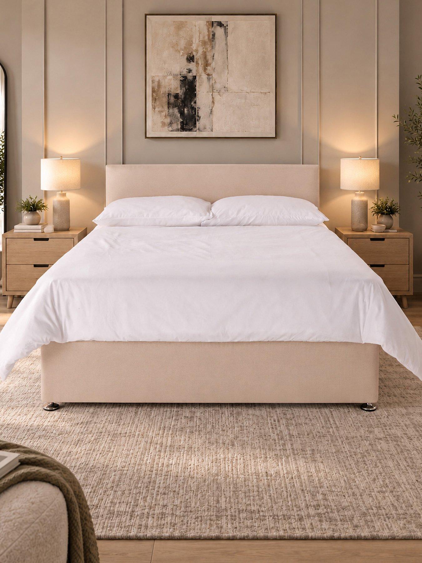 Image 4 of 7 of Aspire Essentials Bed Base & Memory Mattress Set - Db 2d