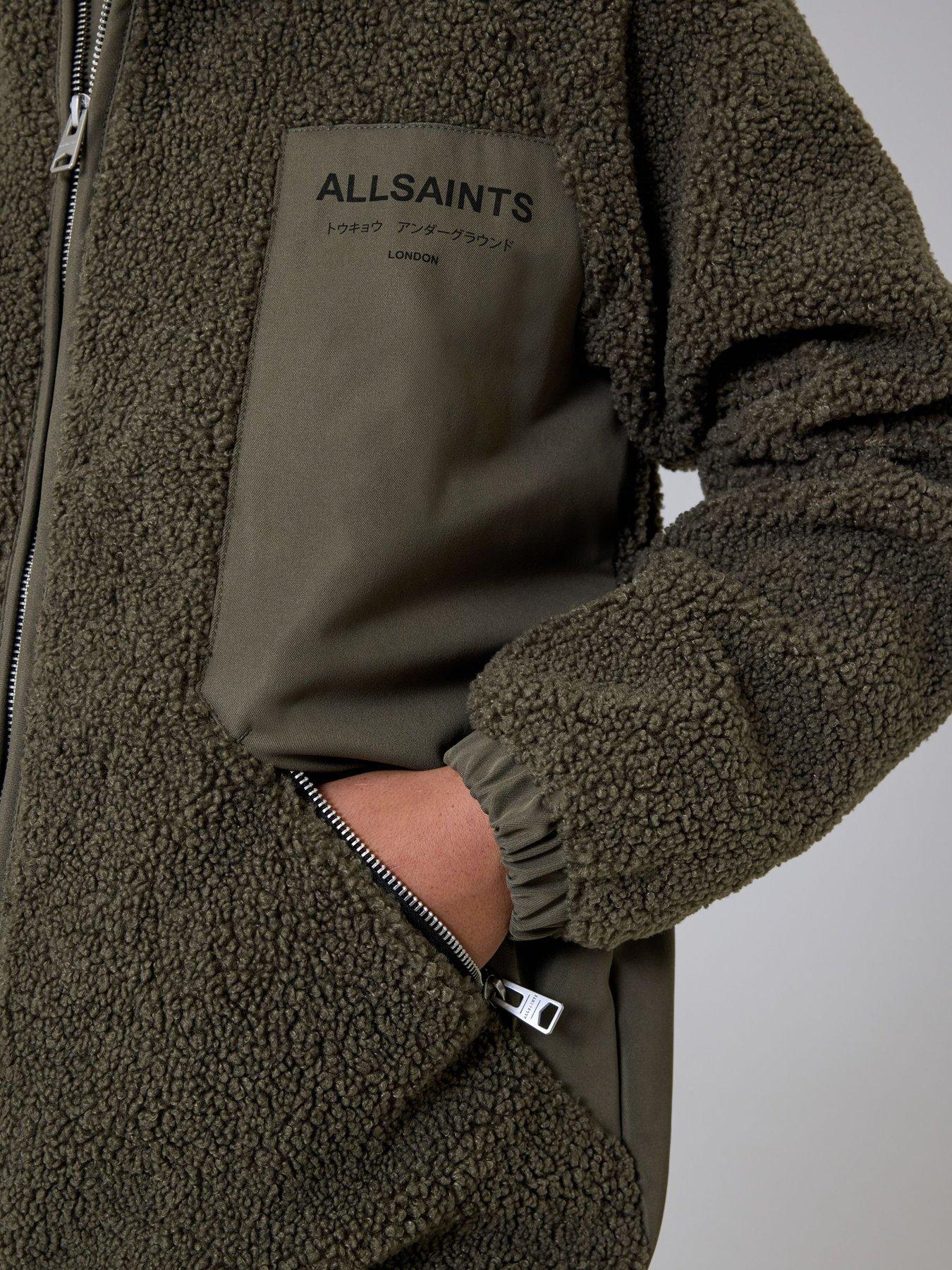 Image 5 of 7 of smALLSAINTS Boys Zip Through Fleece Jacket - Khaki