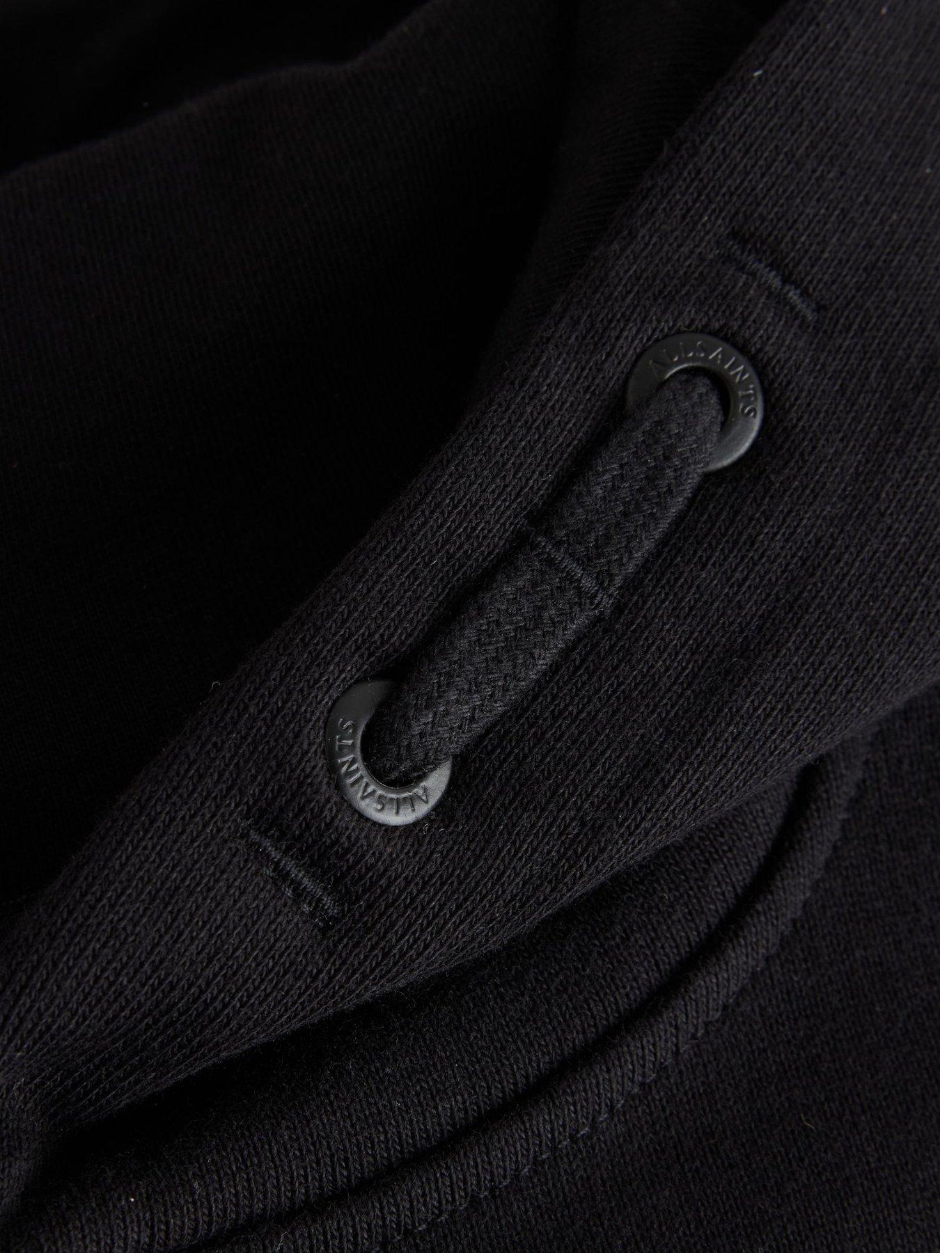 Image 6 of 7 of smALLSAINTS Boys Motive Printed Cotton Hoodie - Black