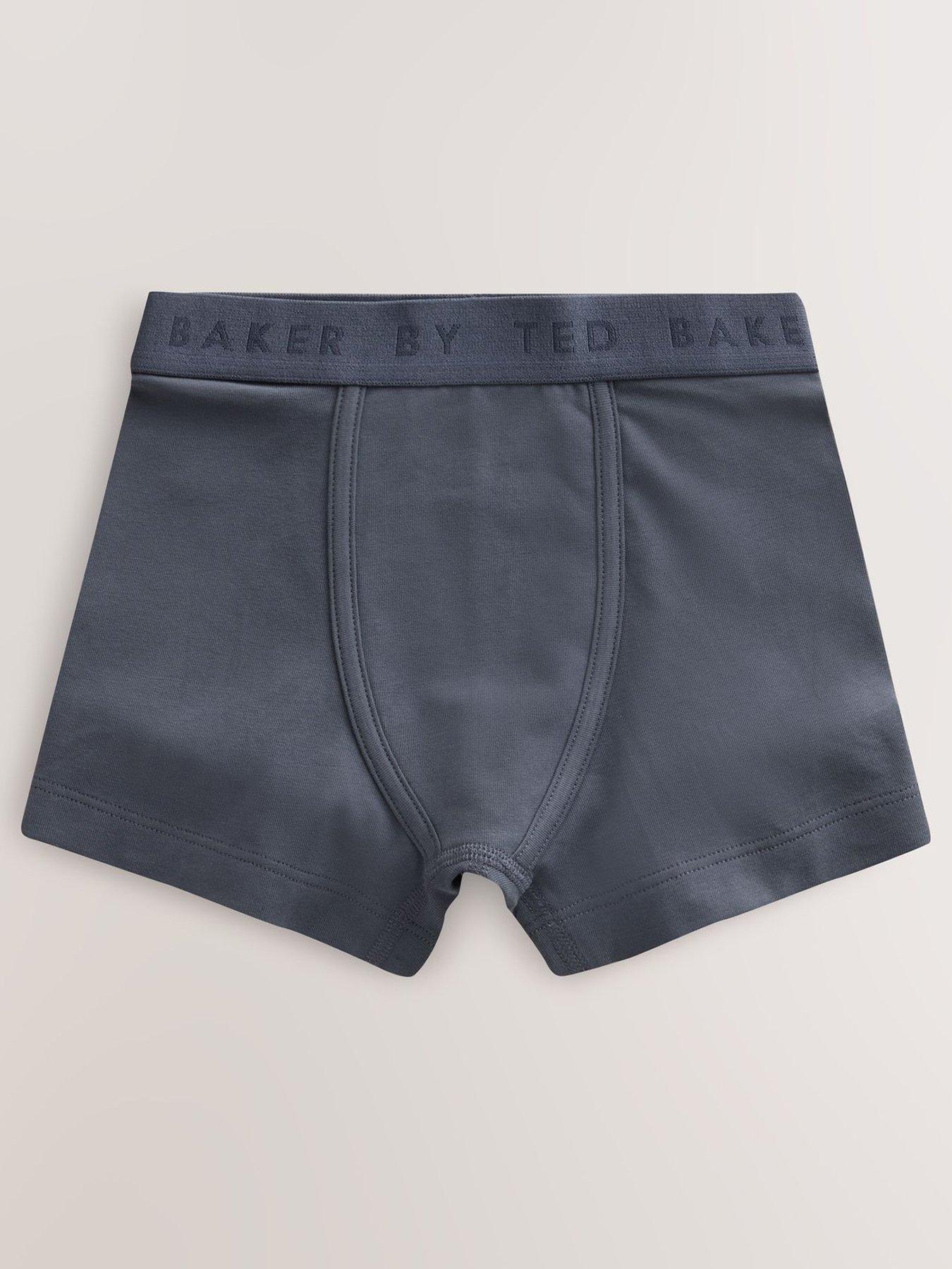 Image 2 of 6 of Ted Baker Boys 5 Pack Mineral Boxers - Multi