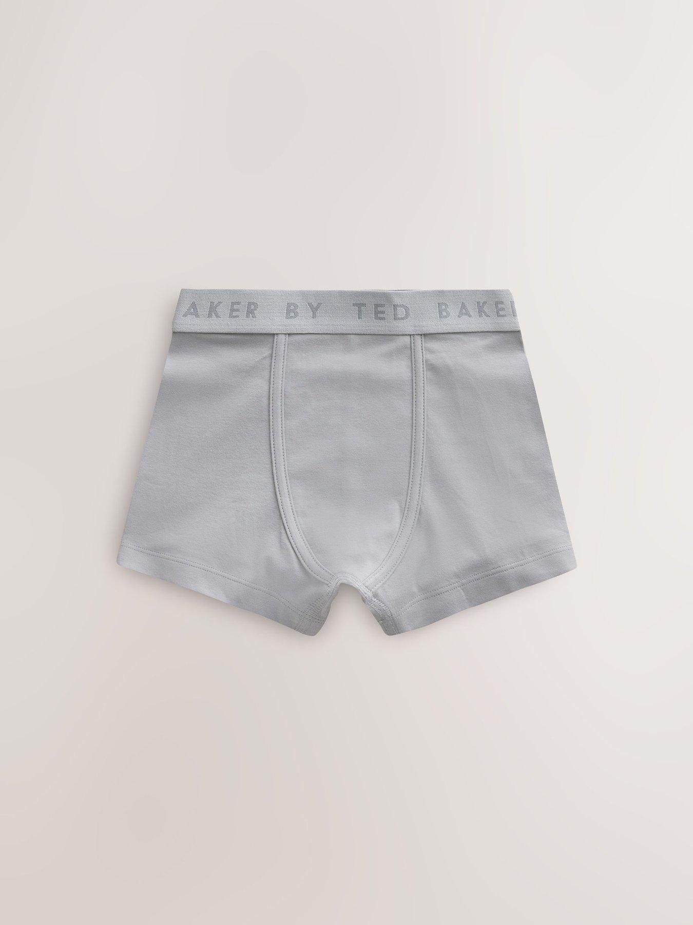 Image 3 of 6 of Ted Baker Boys 5 Pack Mineral Boxers - Multi