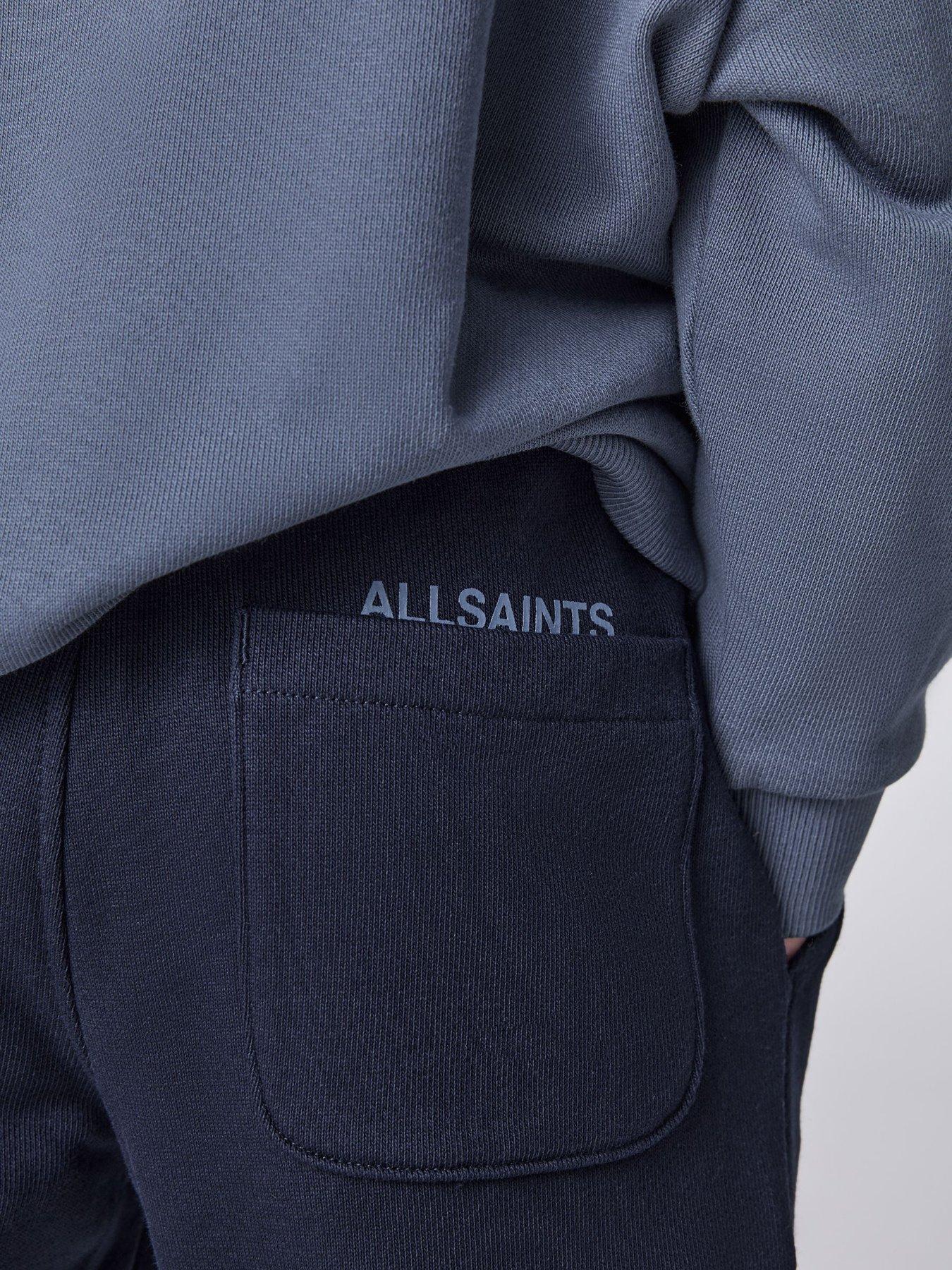 Image 5 of 7 of smALLSAINTS Younger Boys Underground Oversized Sweatshirt And Joggers Set - Blue