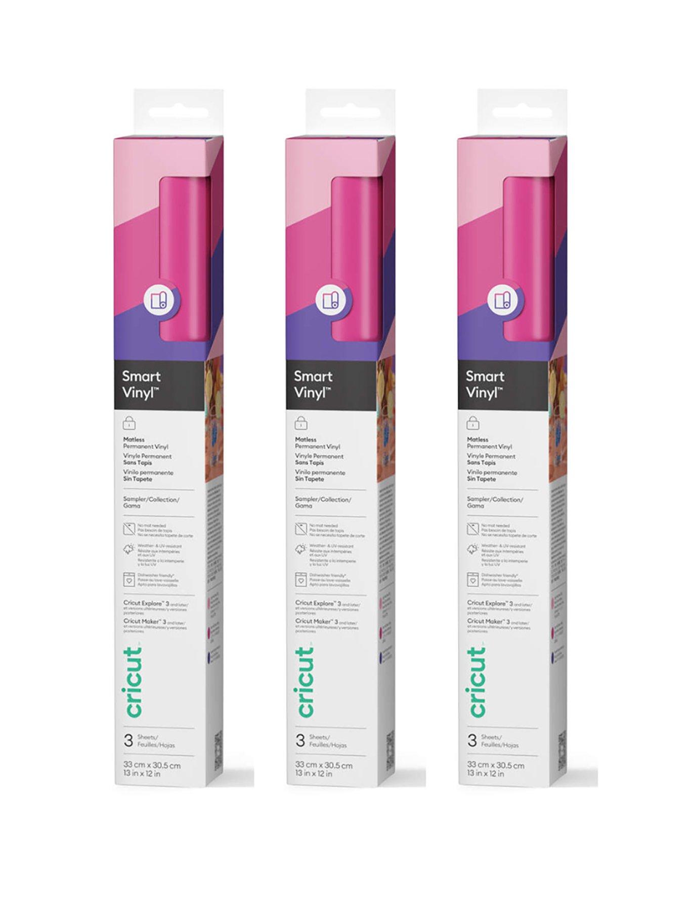 Cricut Cricut Smart Vinyl Matless Permanent Vinyl, Marina Sampler - 13 in x 12 in (3 ct)