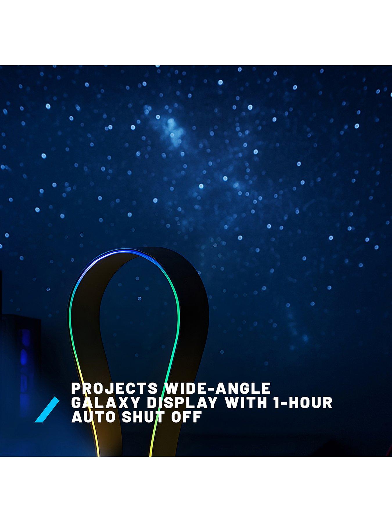 Image 3 of 7 of Stealth Night Sky Light Up Headset Stand with Projector