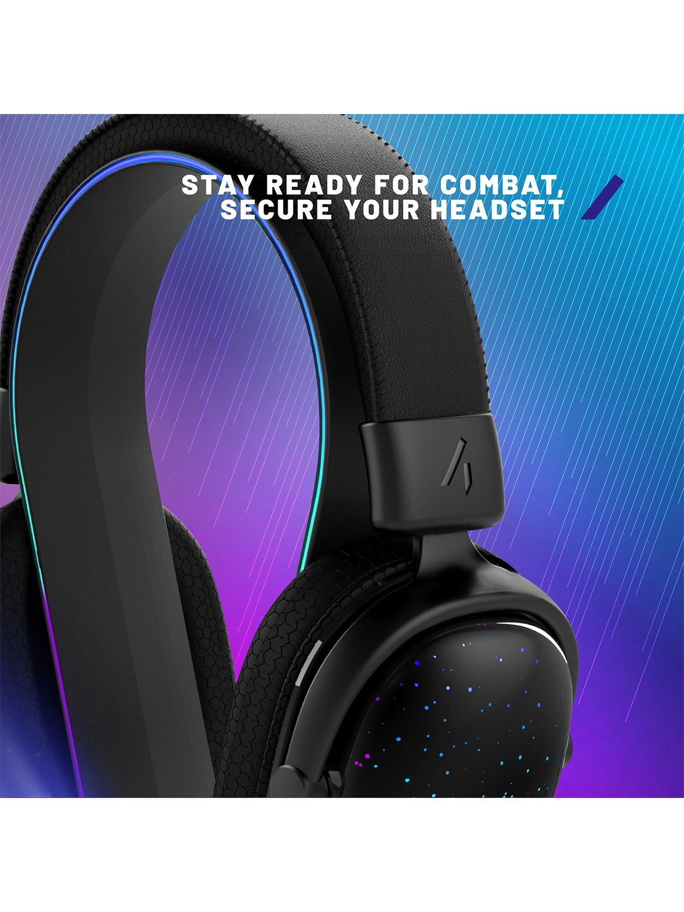 Image 5 of 7 of Stealth Night Sky Light Up Headset Stand with Projector
