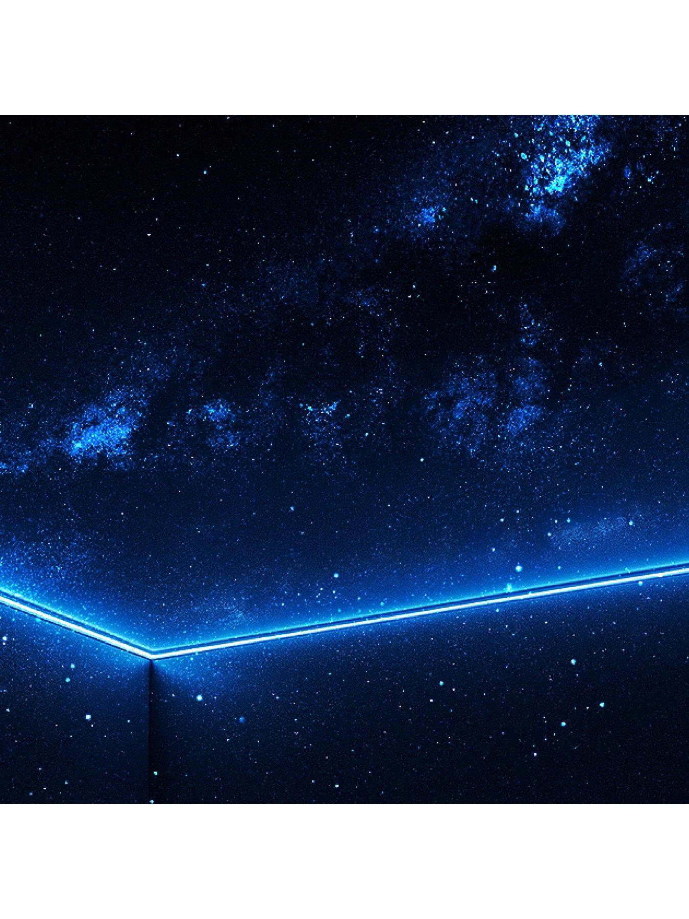 Image 6 of 7 of Stealth Night Sky Light Up Headset Stand with Projector