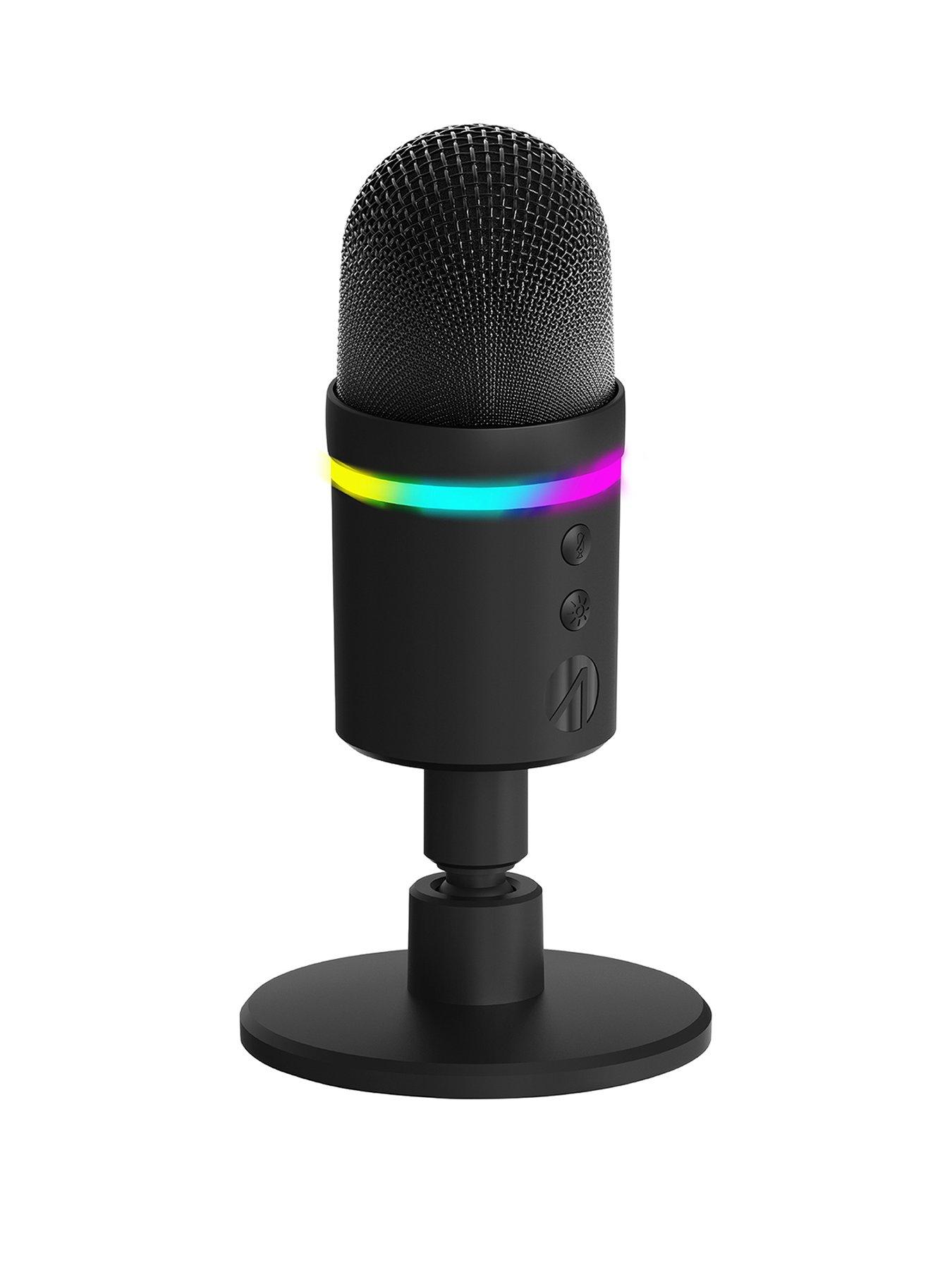 Image 1 of 7 of Stealth Light Up Streaming Microphone