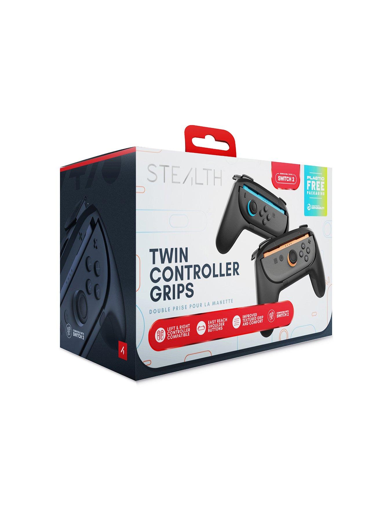 Image 2 of 7 of Stealth Joy-Con Grips for Switch 2 - Twin Pack