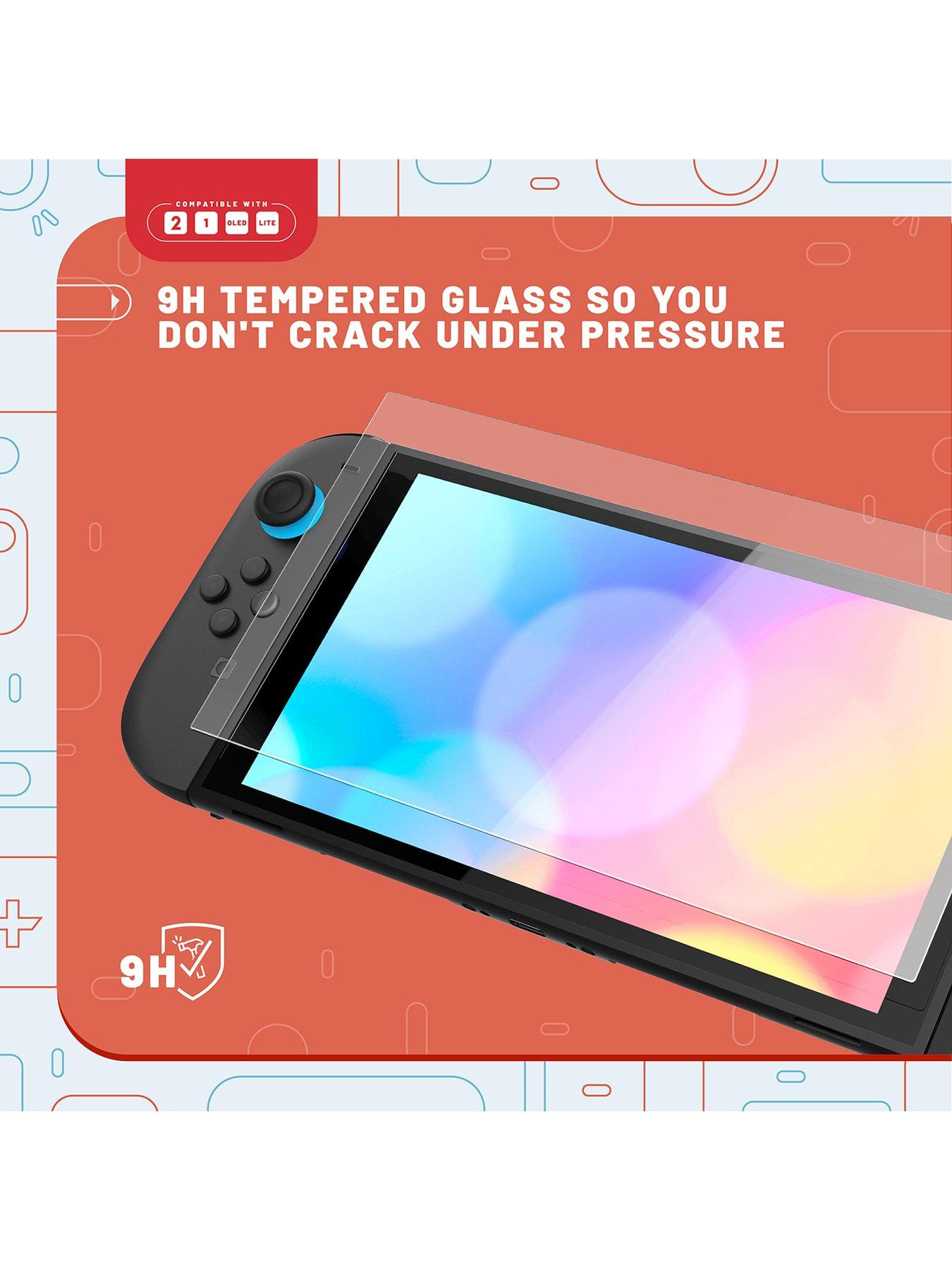 Image 3 of 7 of Stealth Screen Protector for Switch 2, Switch OLED, Switch Lite - Triple Pack