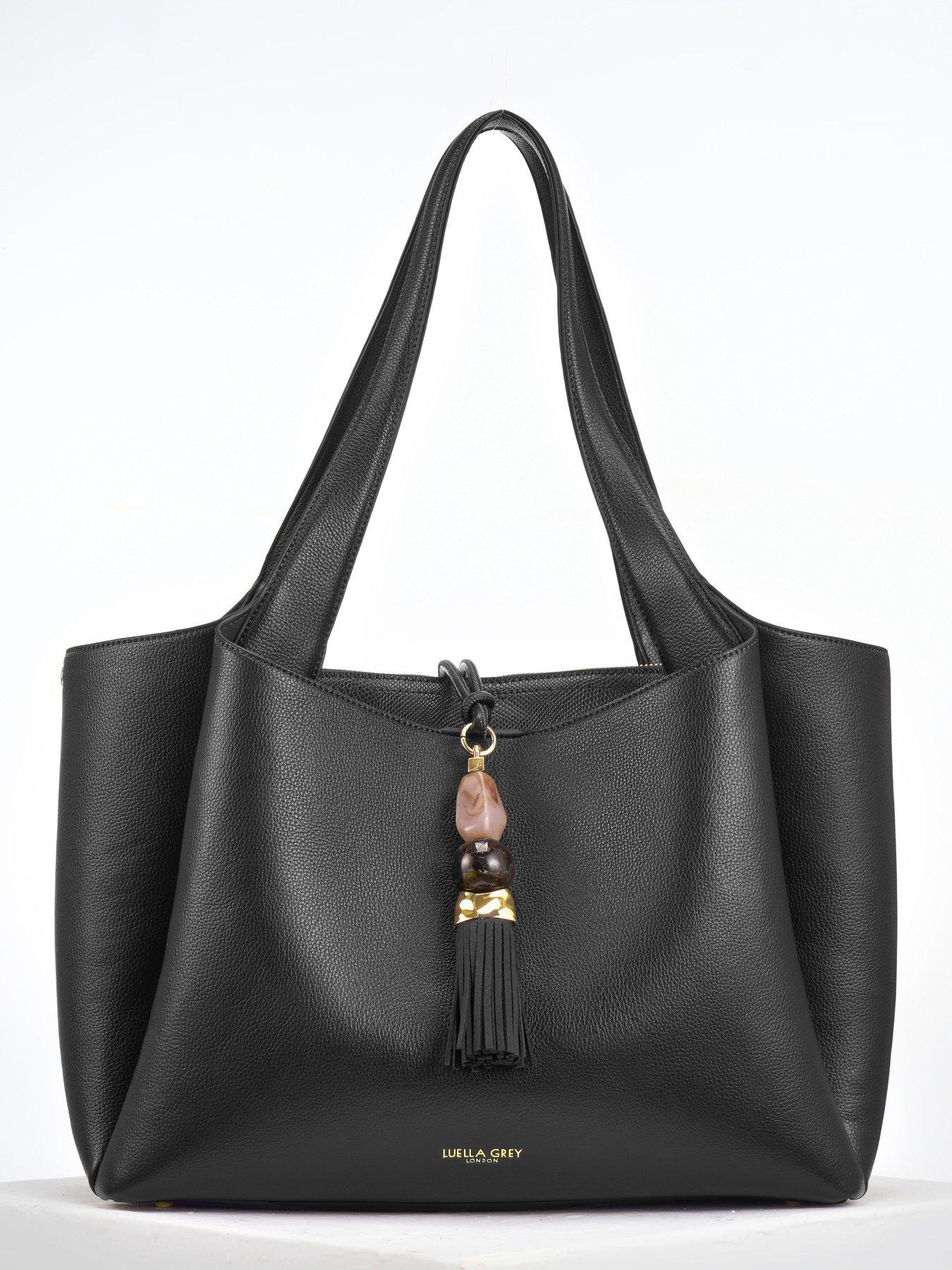 Image 2 of 7 of Luella Grey Womens Stella Laptop Tote - Black