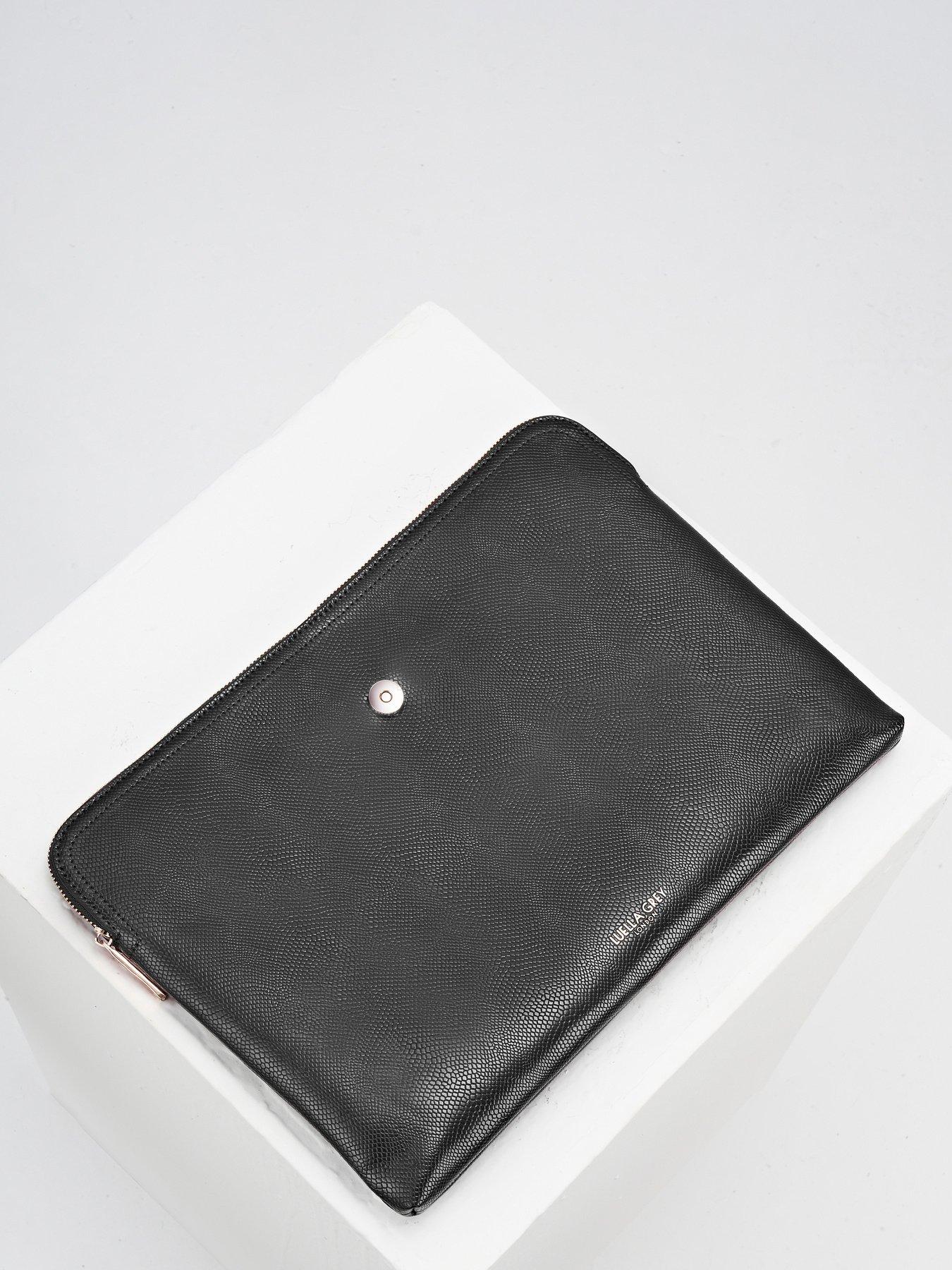 Image 5 of 7 of Luella Grey Womens Stella Laptop Tote - Black