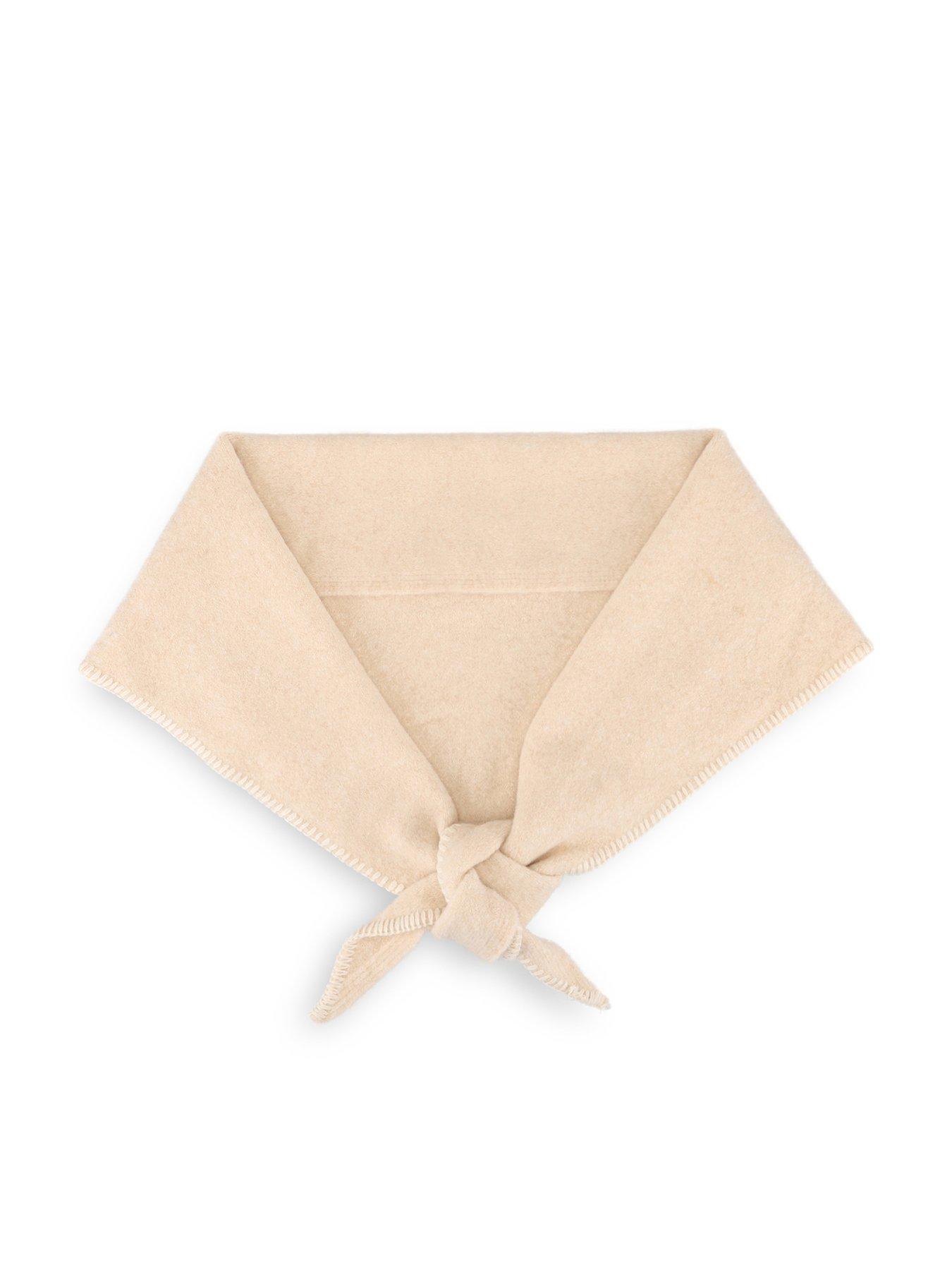 Totes Isotoner Womens Triangle Wool Blend Scarf - Beige | Very