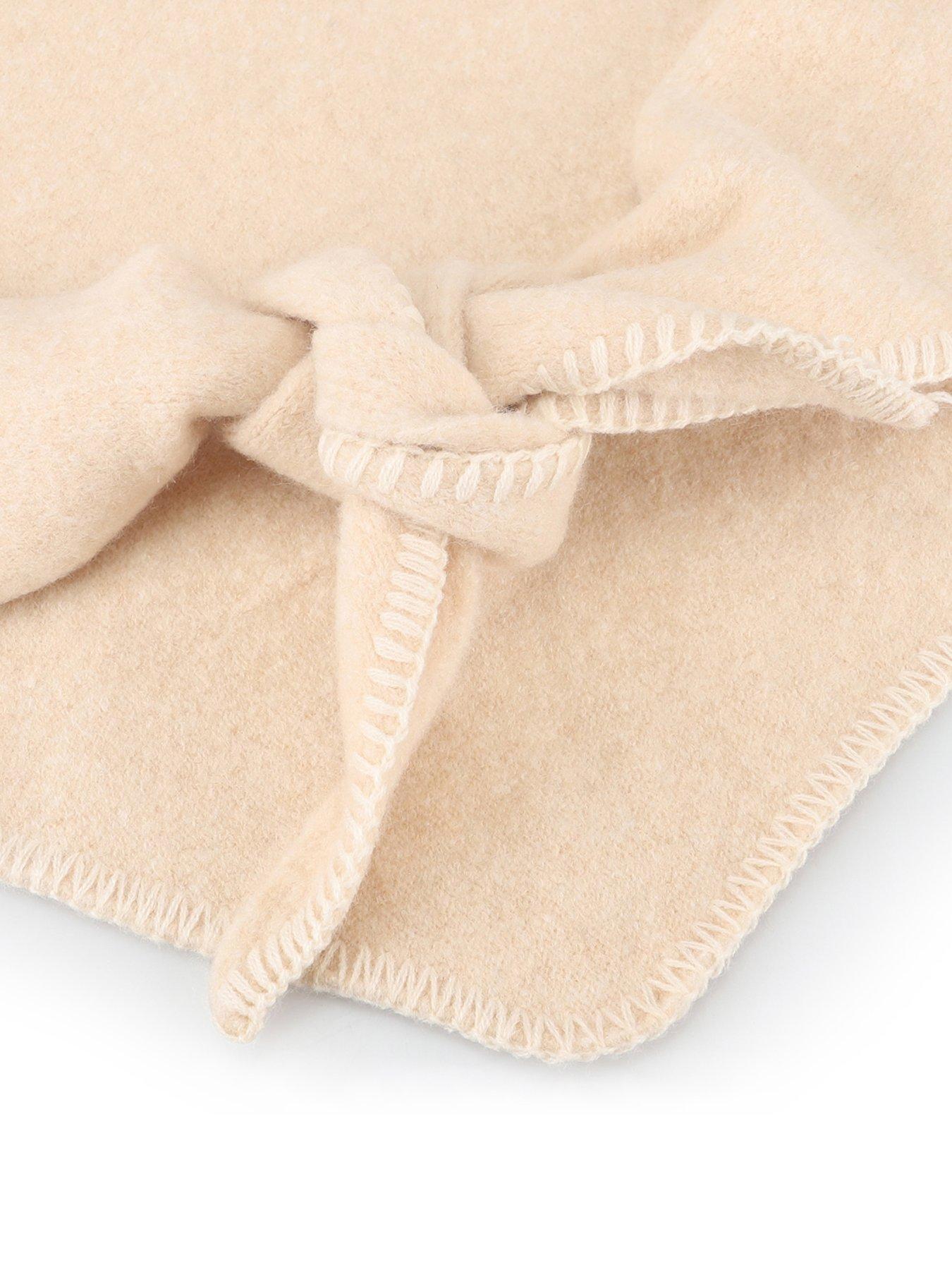 Totes Isotoner Womens Triangle Wool Blend Scarf - Beige | Very