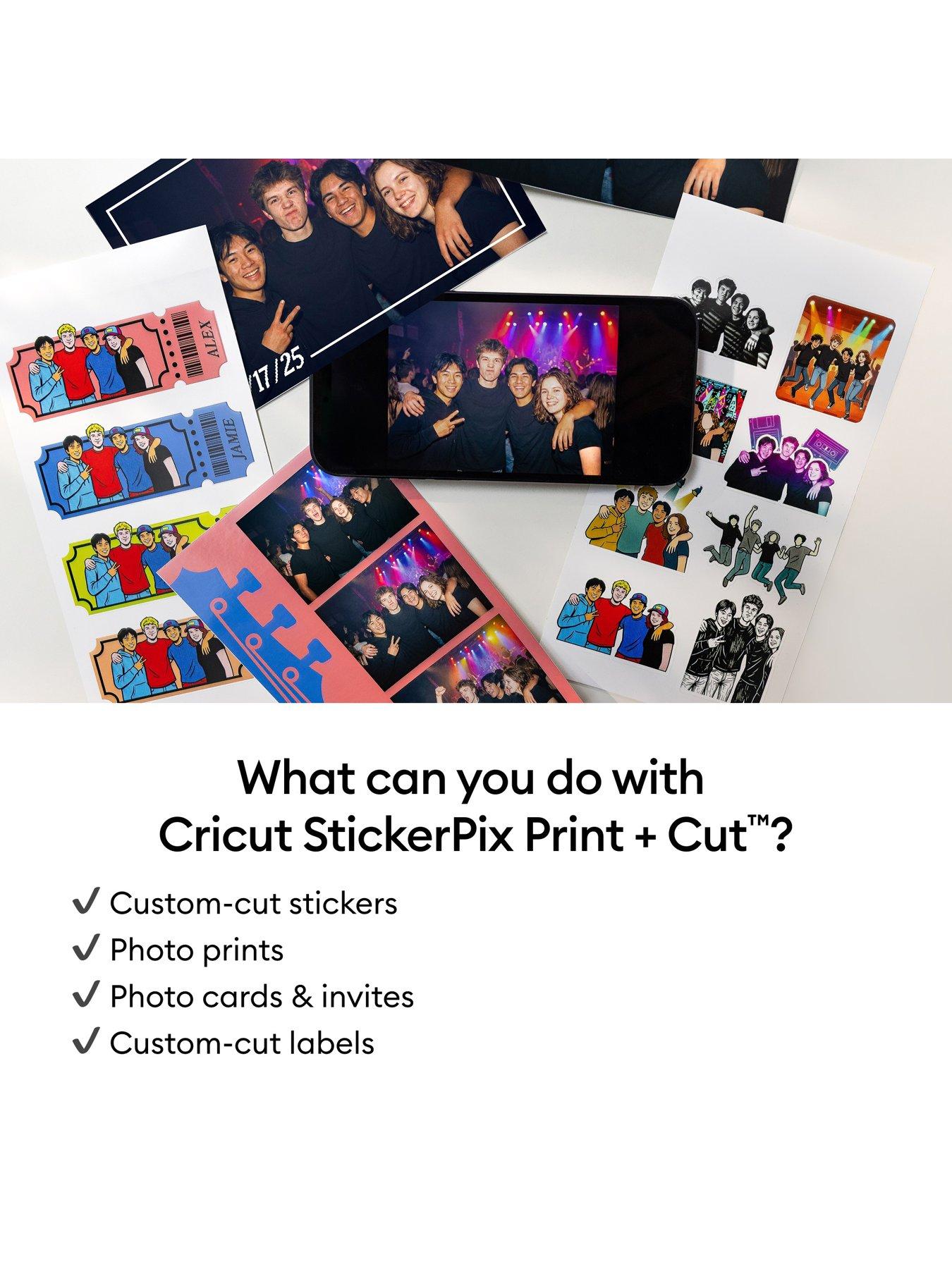 Image 3 of 8 of Cricut StickerPix Print + Cut Essential Bundle