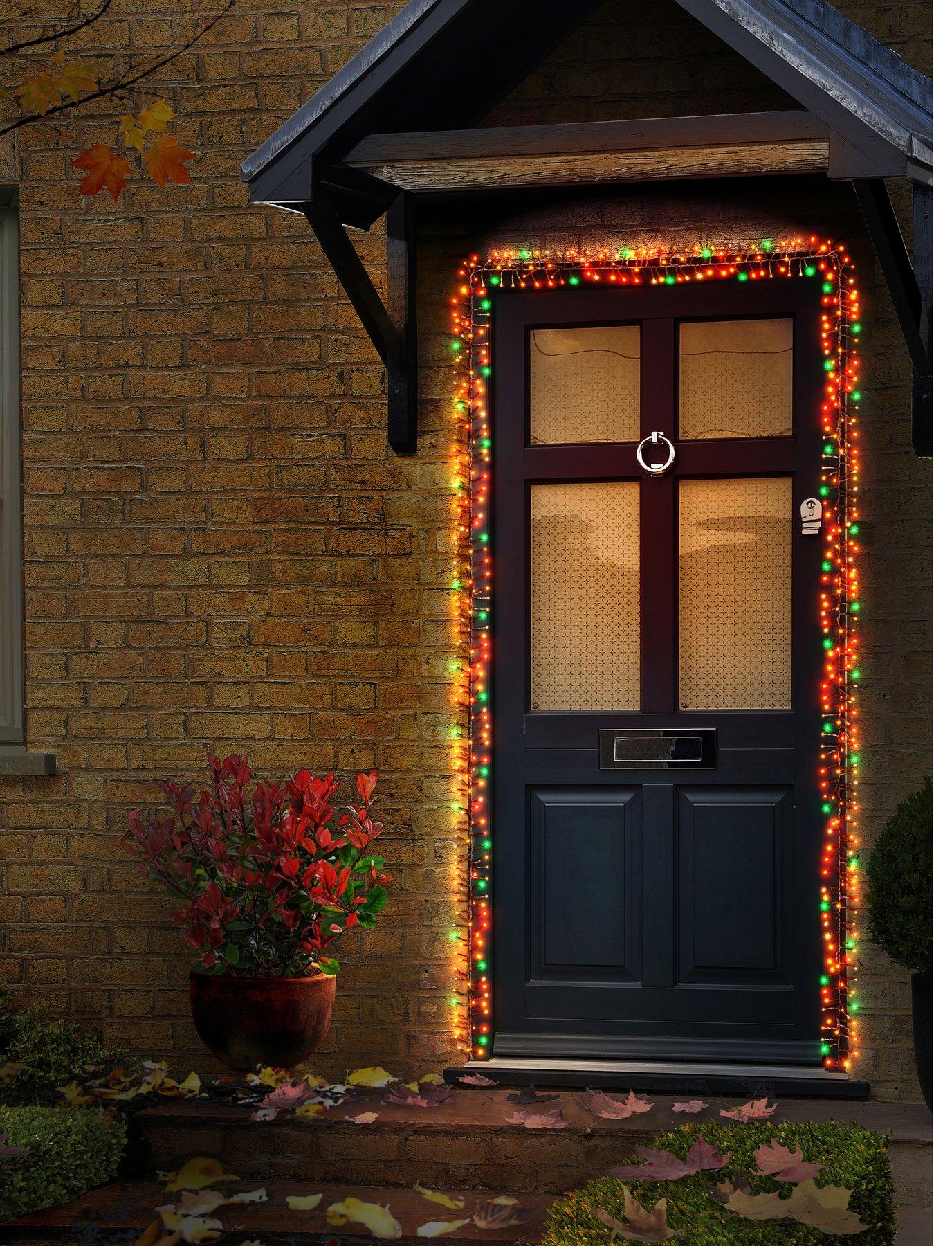 Image 1 of 3 of Premier Decorations 5.5m Lit Door Cluster Garland