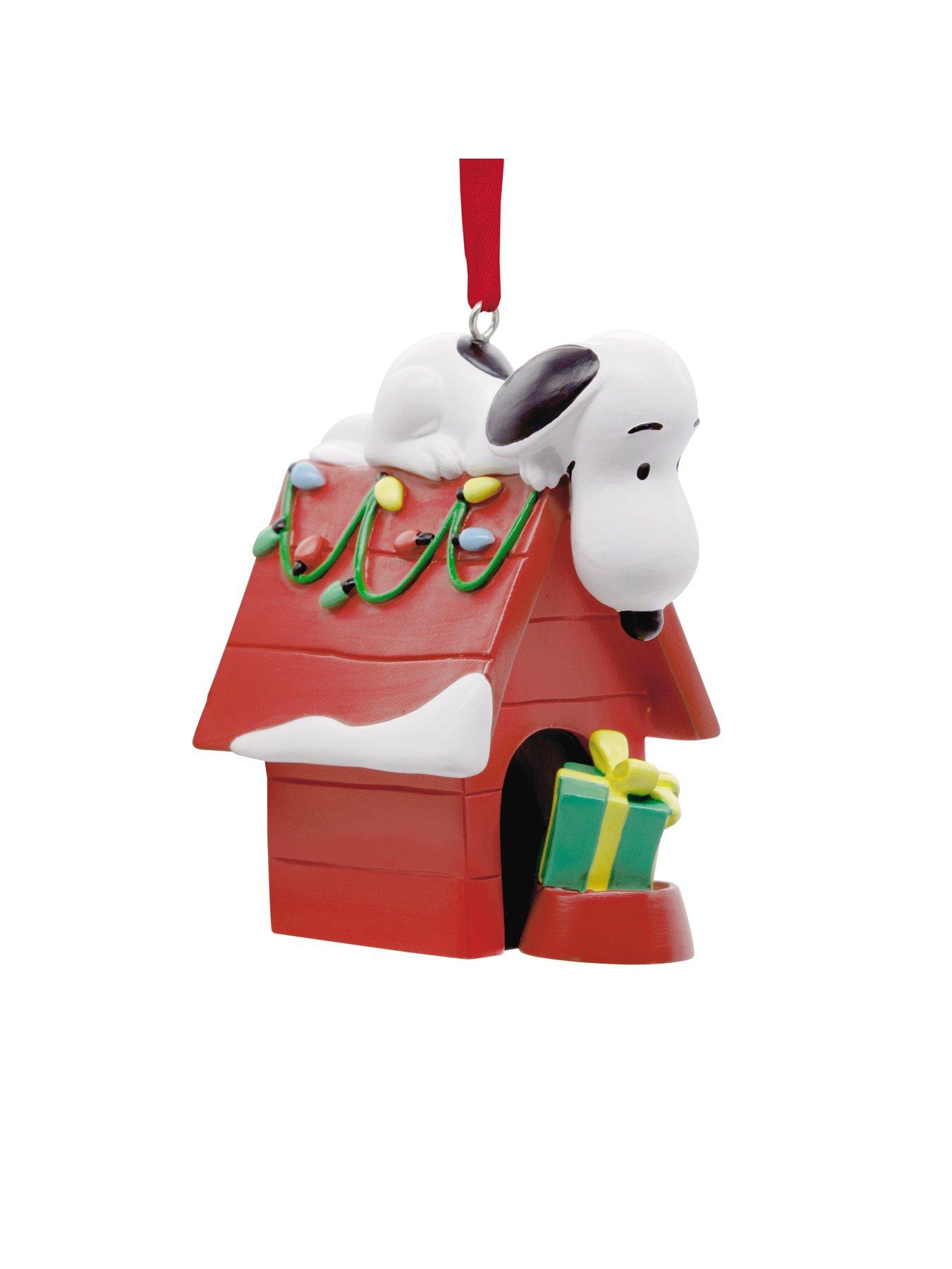 Image 1 of 5 of Hallmark Snoopy Kennel Tree Ornament