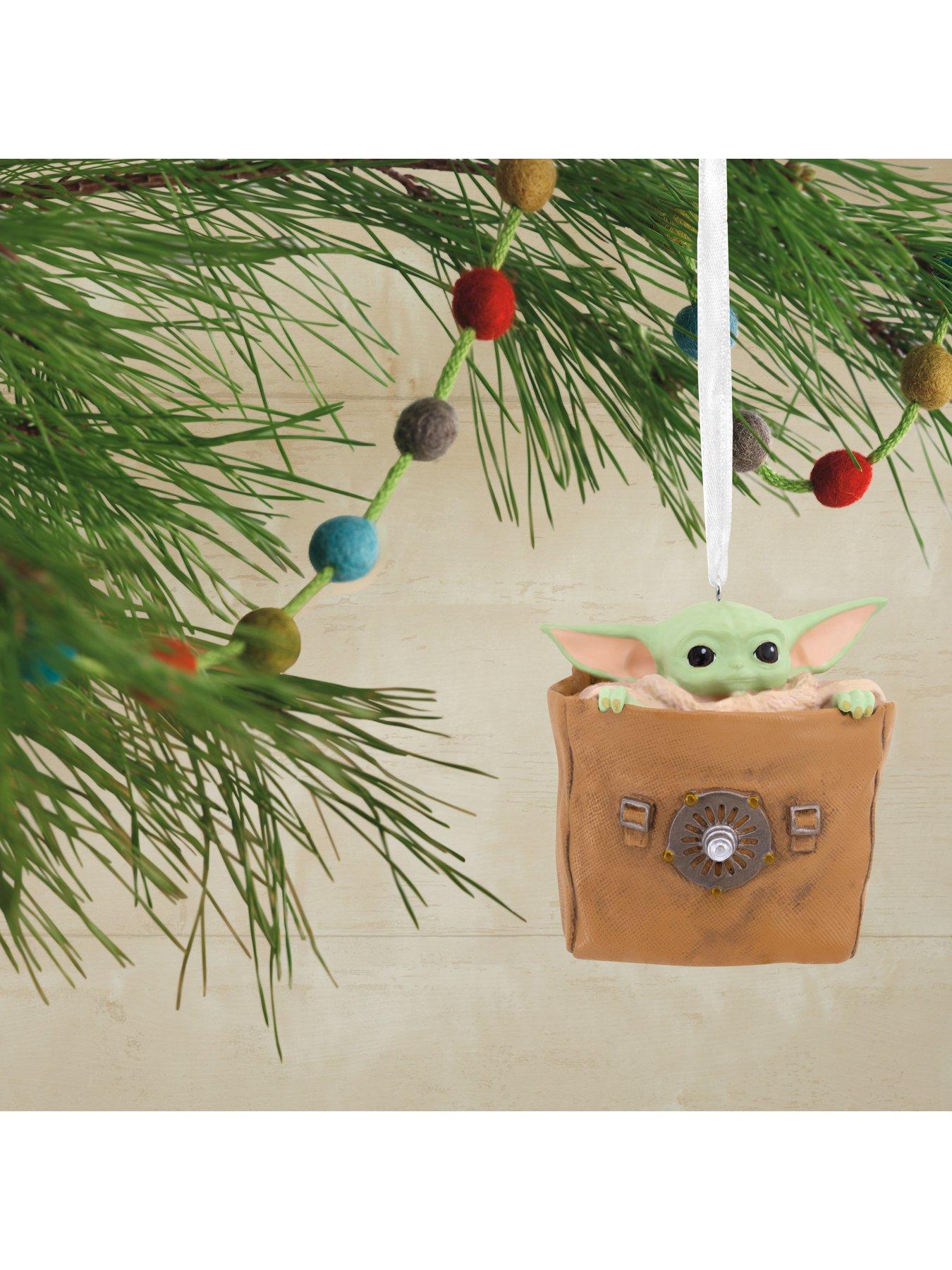 Image 4 of 5 of Hallmark Star Wars Baby Yoda Tree Ornament