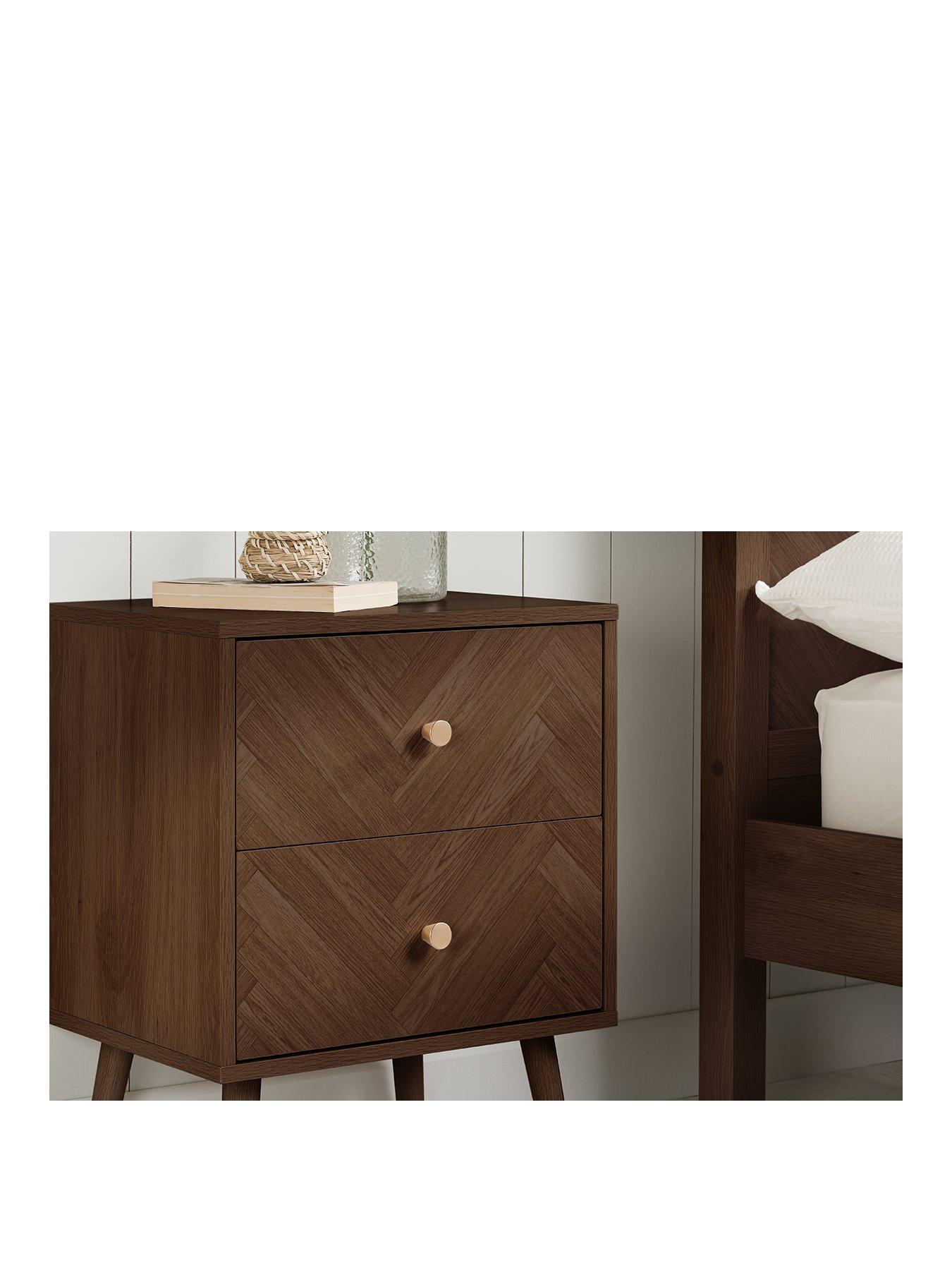 Image 2 of 5 of Birlea Herringford 2 Drawer Bedside