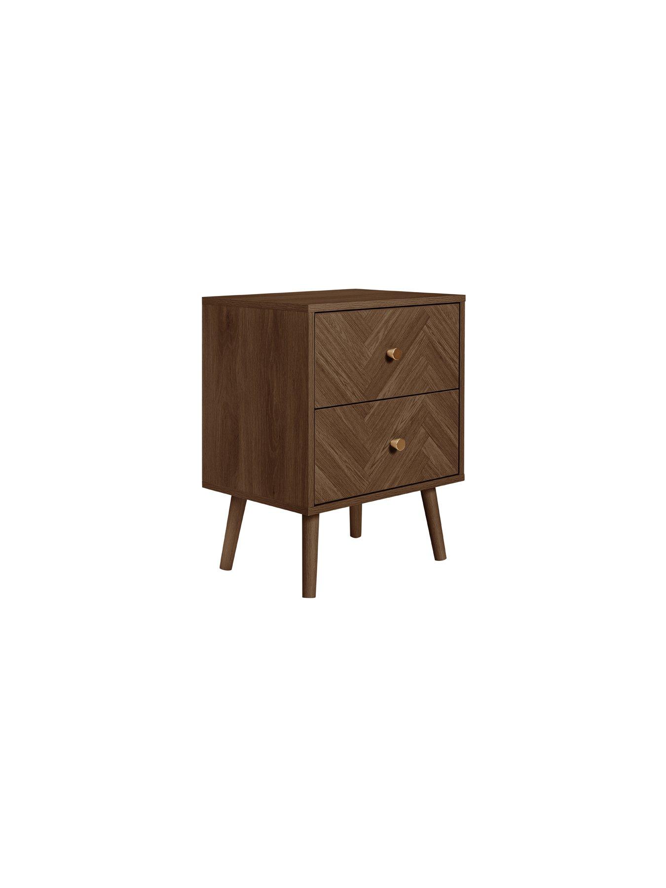 Image 4 of 5 of Birlea Herringford 2 Drawer Bedside