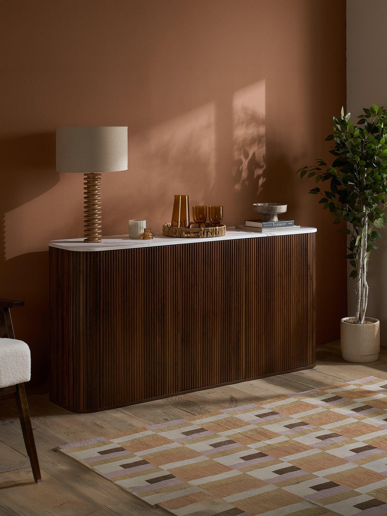 Image 1 of 8 of Birlea Russo 3 Door Sideboard