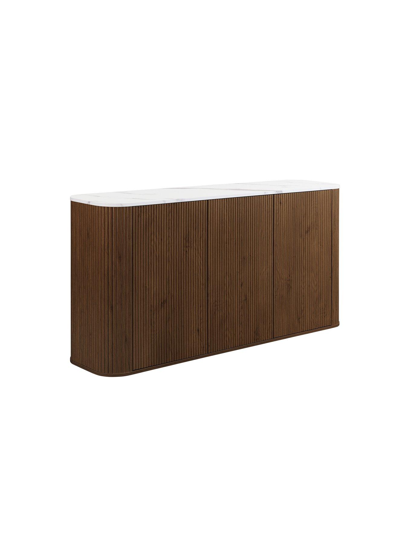 Image 7 of 8 of Birlea Russo 3 Door Sideboard