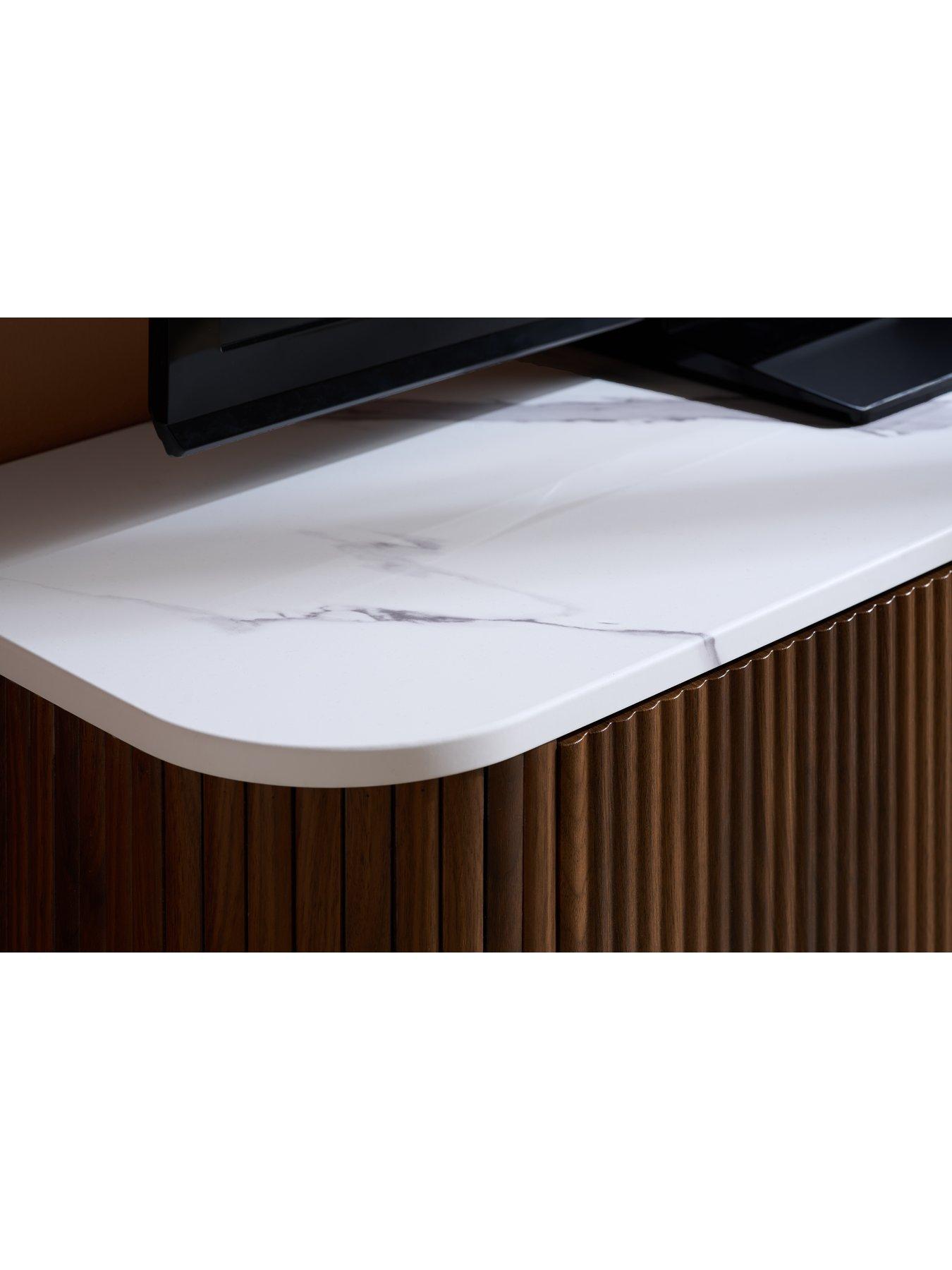 Image 5 of 8 of Birlea Russo Large TV Unit