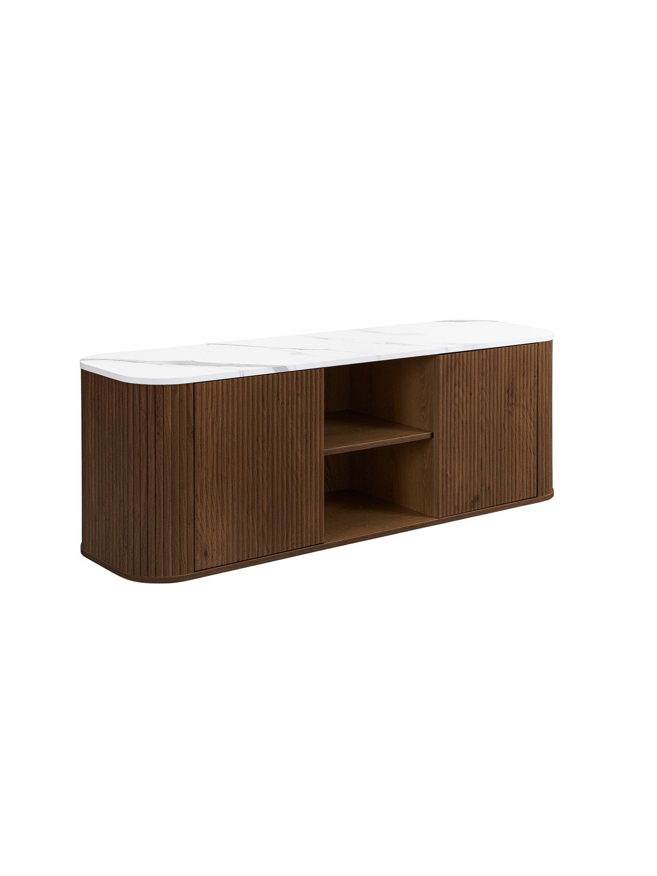 Image 7 of 8 of Birlea Russo Large TV Unit