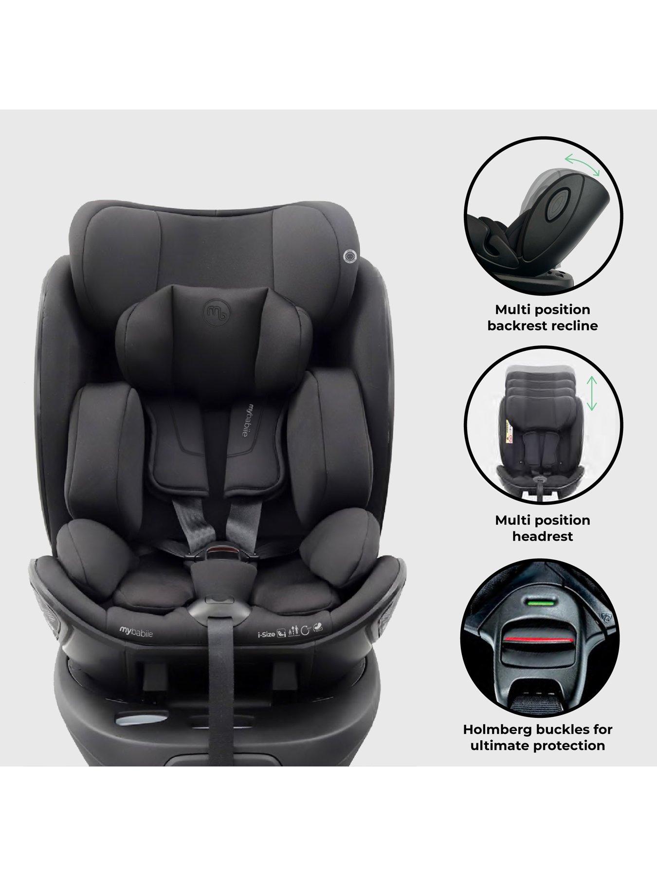 Image 5 of 8 of My Babiie MBCS05 Rotating Family Set with Base, Infant Carrier and Toddler Car Seat